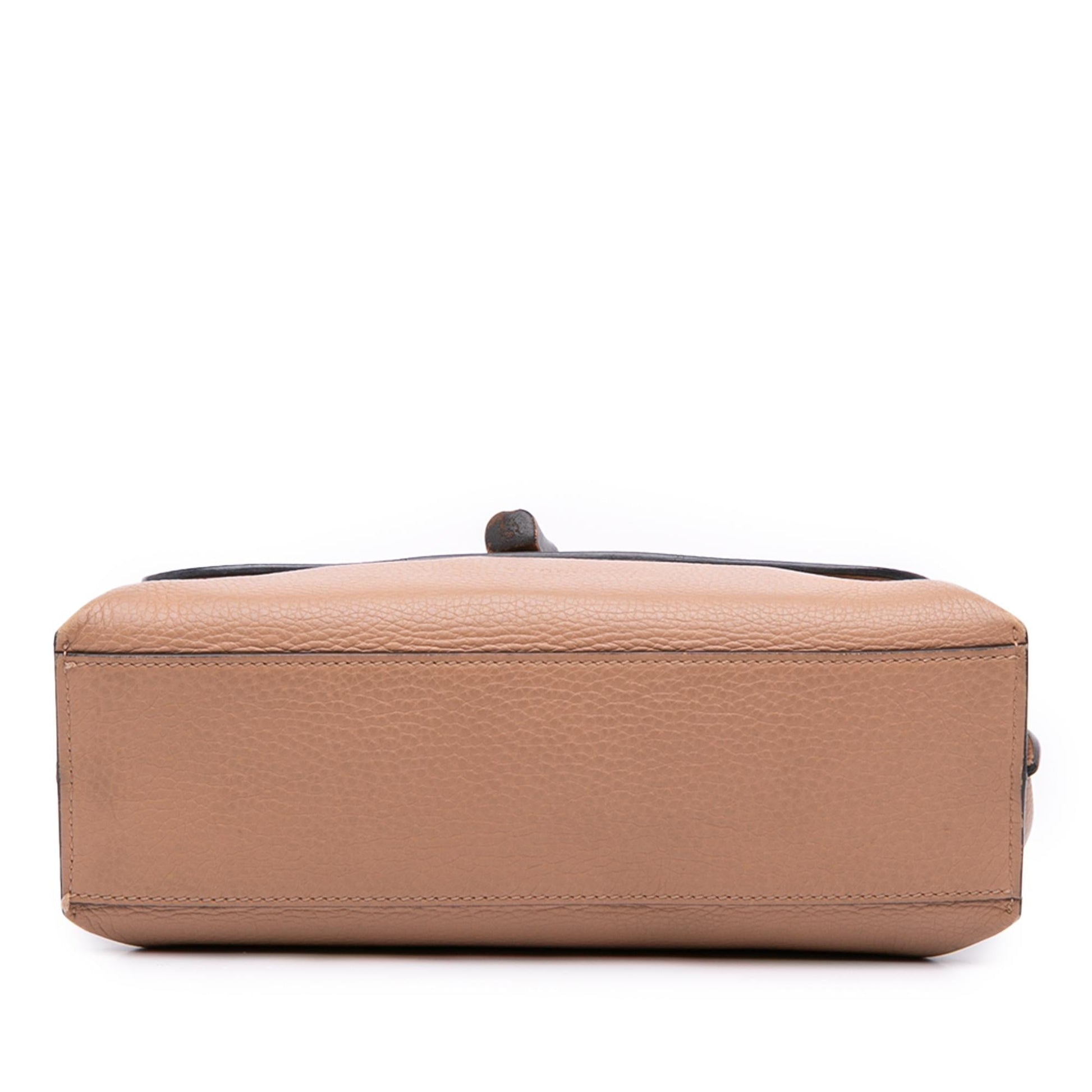 Gucci Bamboo Daily Leather Small Travel Bag Satchel 2