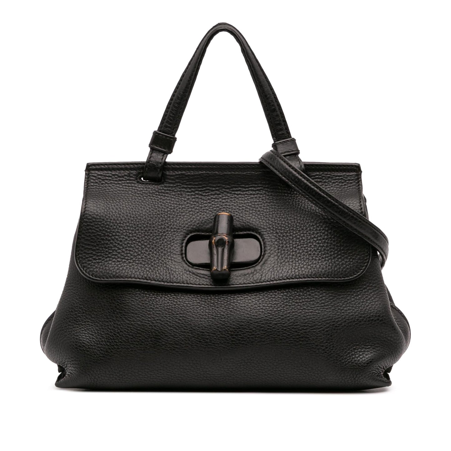 Gucci Bamboo Daily Leather Small Travel Bag Satchel 3
