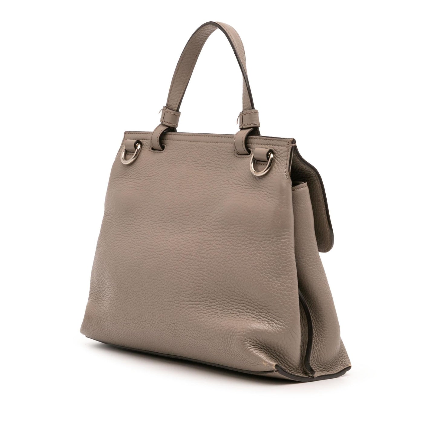 Gucci Bamboo Daily Leather Small Travel Bag Satchel 6