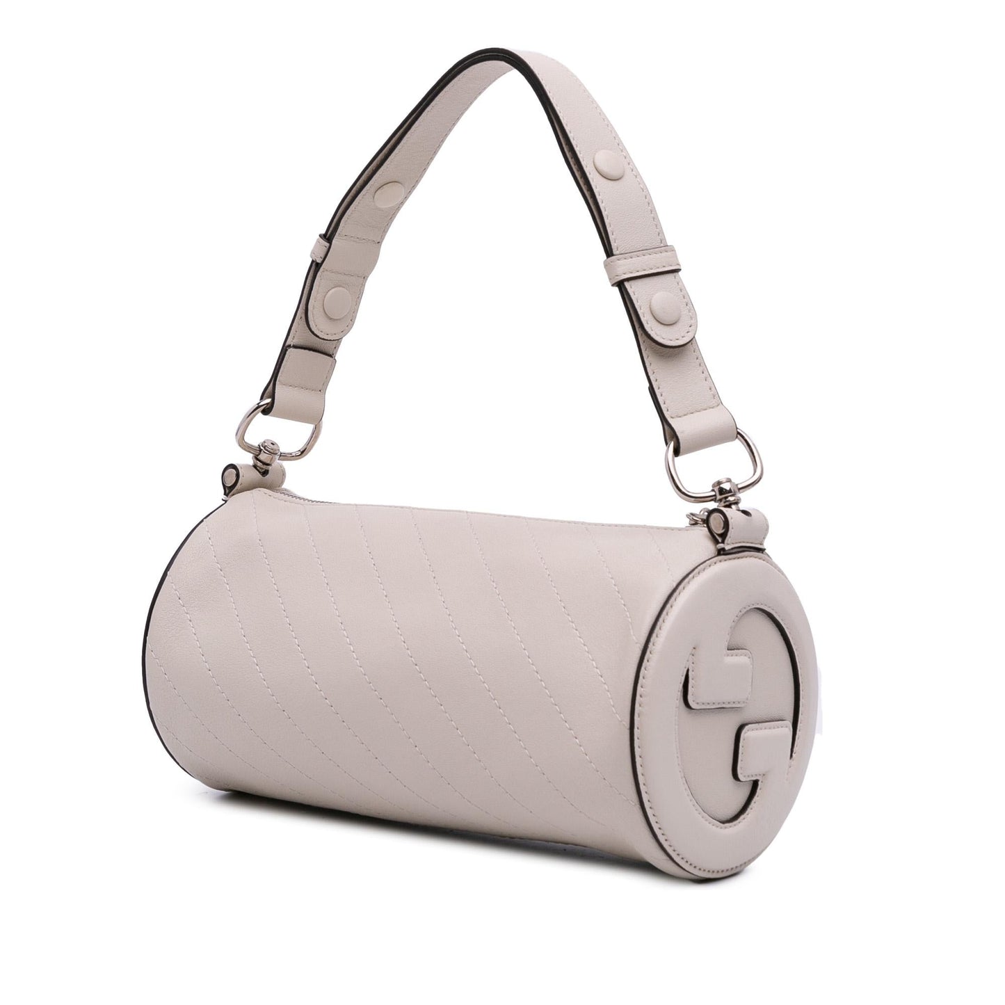 Gucci Blondie Leather Calf White Small Shoulder Bag