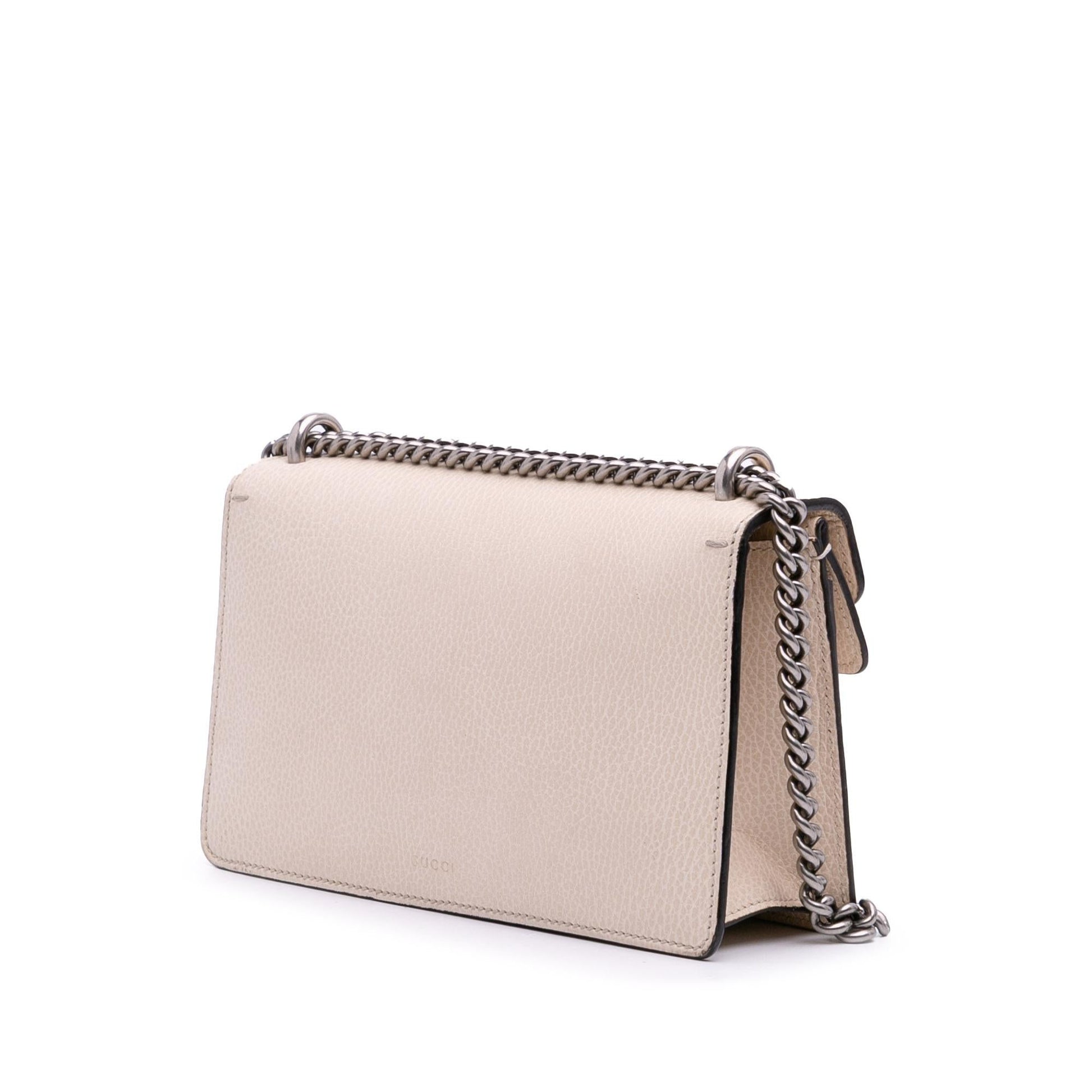Gucci Dionysus Leather Calf Brown Small Crossbody Bag