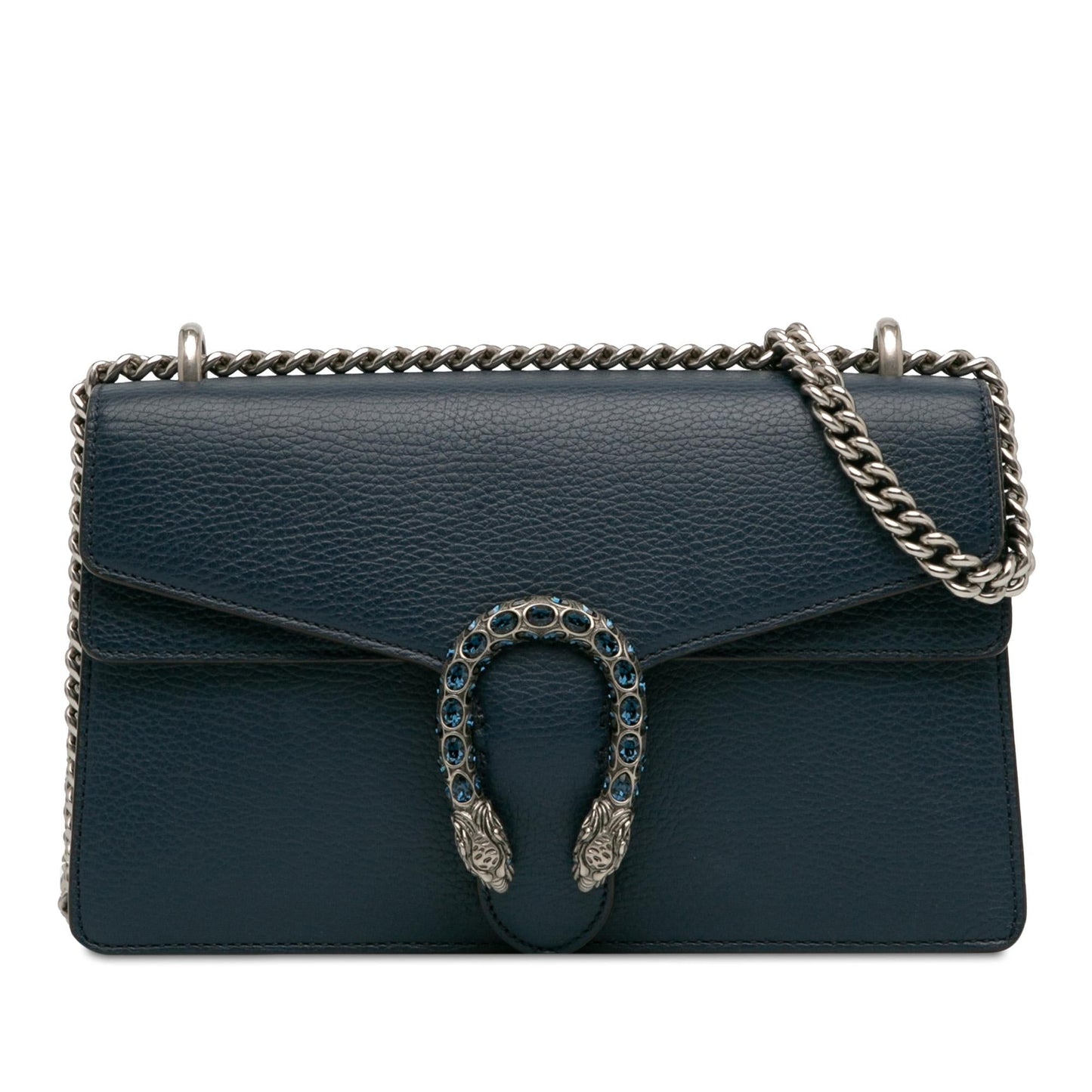 Gucci Dionysus SHG-ZwKYyi Leather Calf Blue Small Shoulder Bag