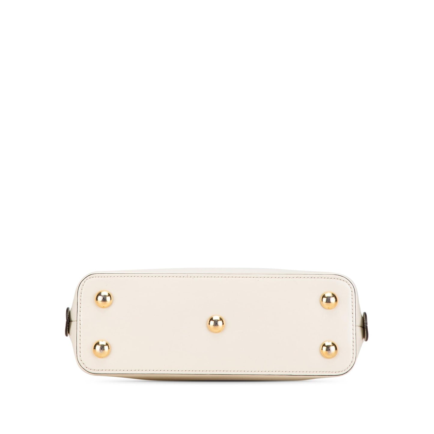 Gucci Horsebit Leather Calf White Small Satchel Bag Satchel 2