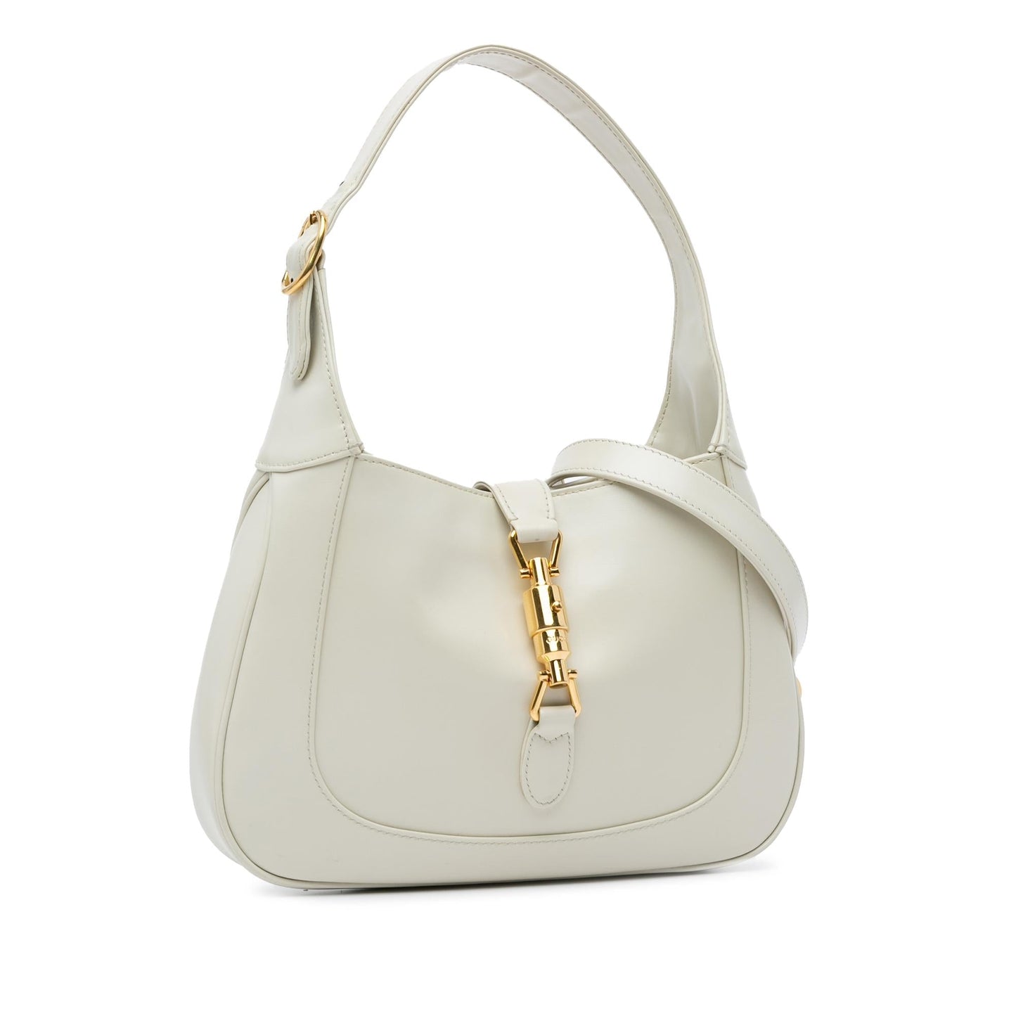 Gucci Jackie SHG-ACd9Uo Leather Calf White Small Crossbody Bag
