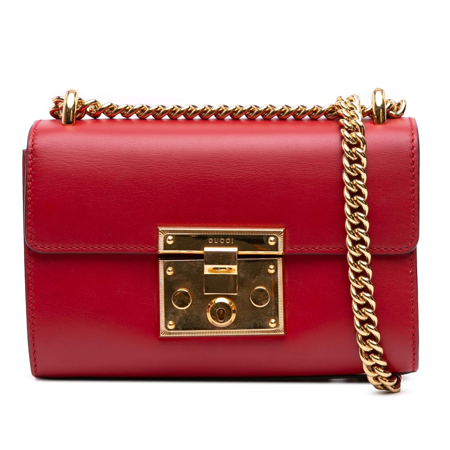 Gucci Padlock Leather Small Crossbody Bag Padlock Crossbody