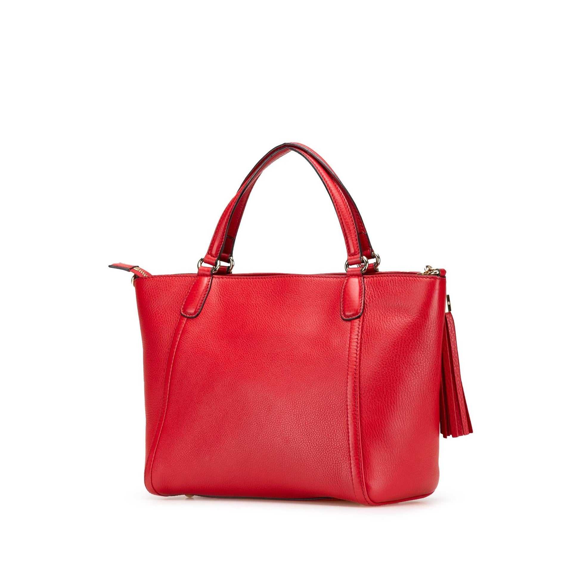 Gucci Soho Cellarius Leather Small Travel Bag Cellarius Satchel