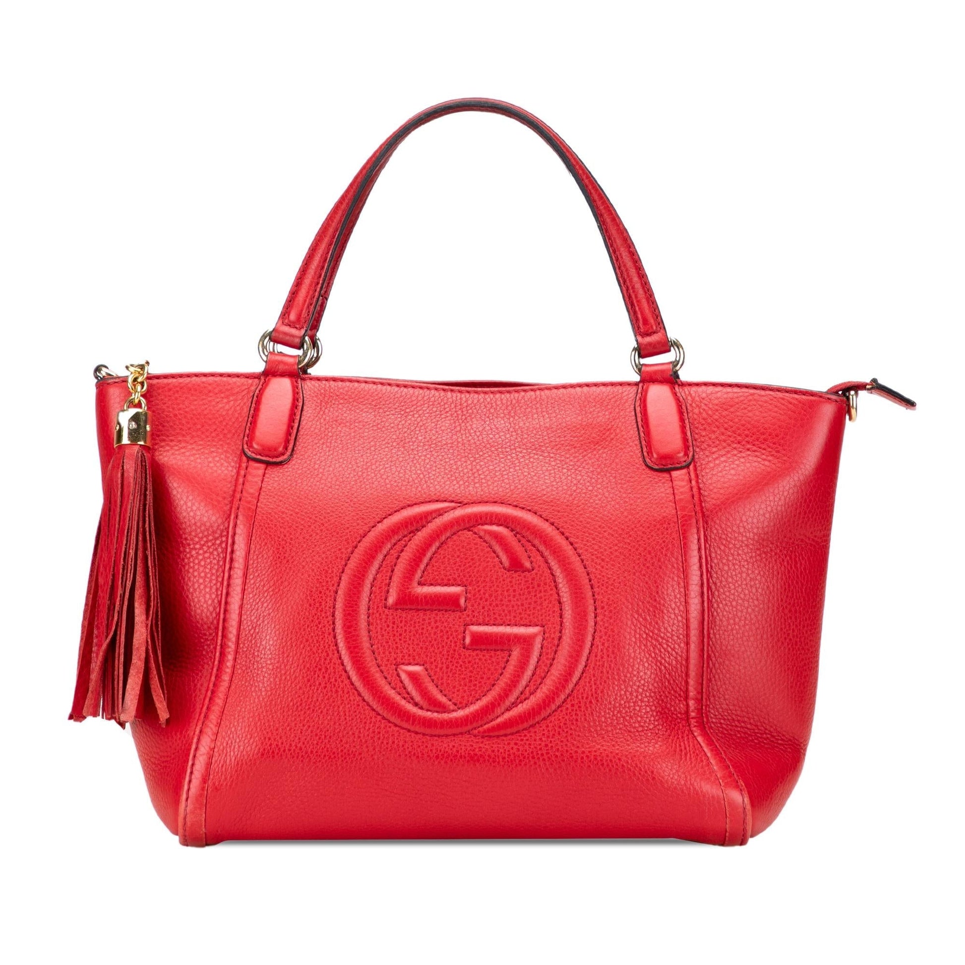 Gucci Soho Cellarius Leather Small Travel Bag Satchel 1
