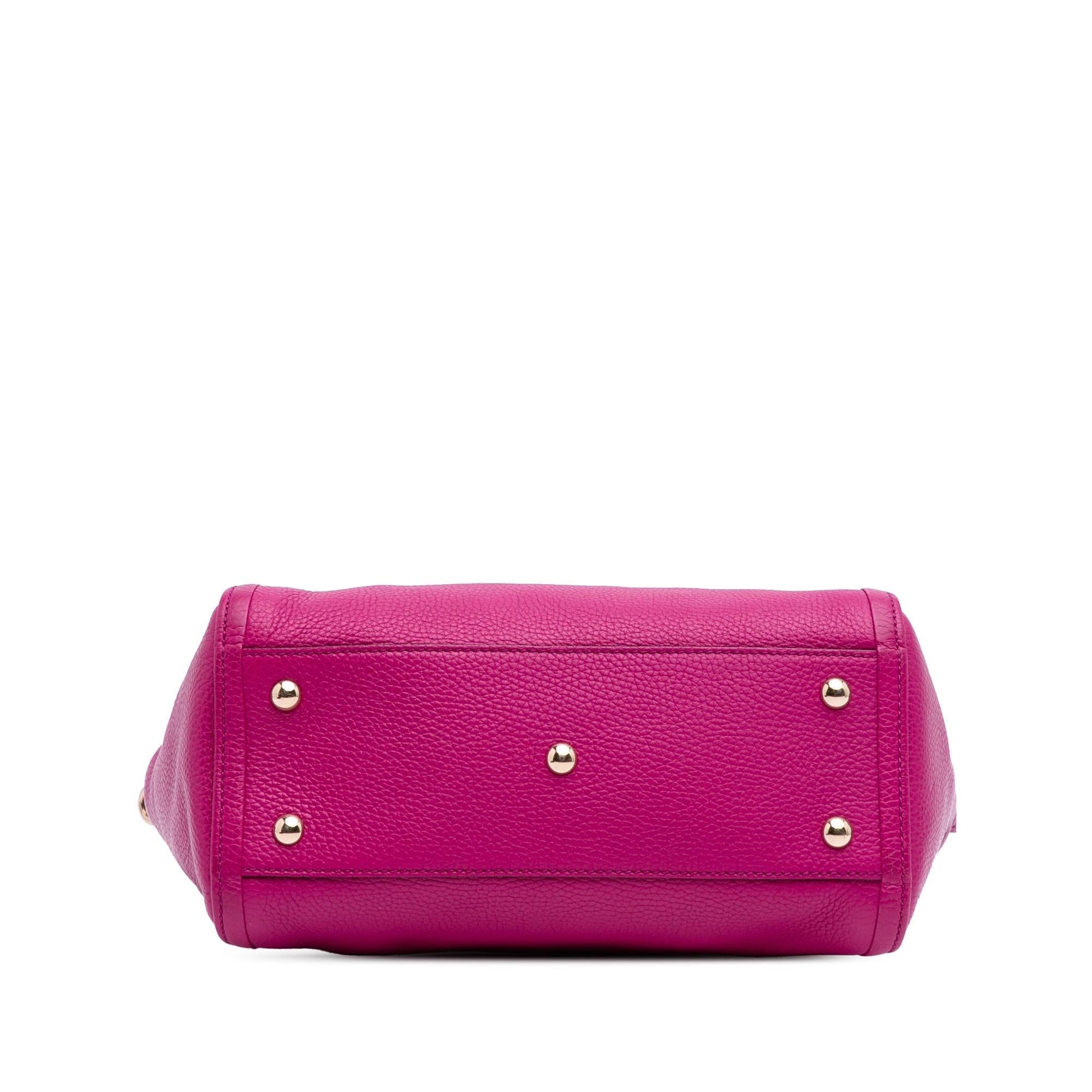 Gucci Soho Cellarius Leather Small Travel Bag