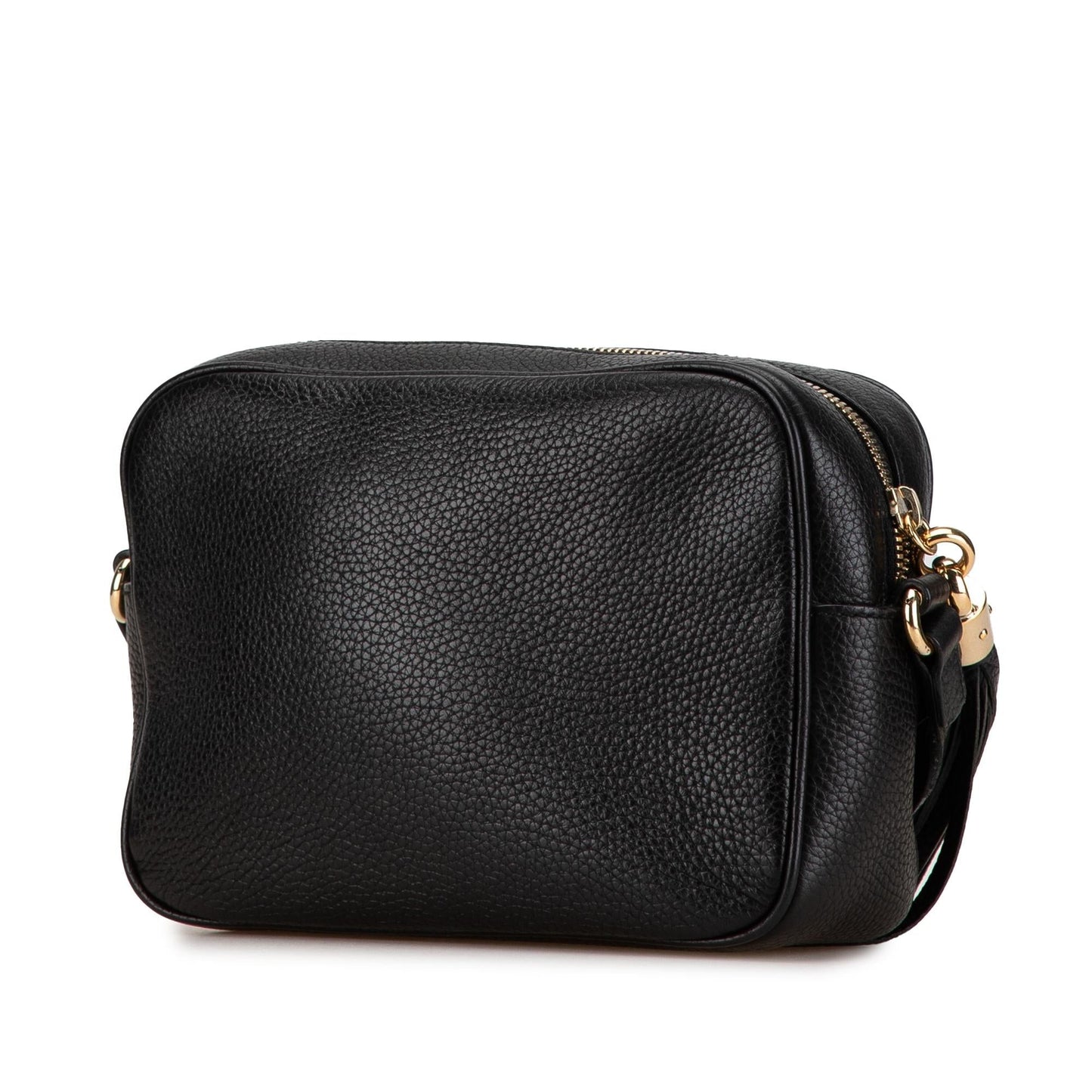 Gucci Soho Disco SHG-q81tLY Leather Calf Black Small Crossbody Bag