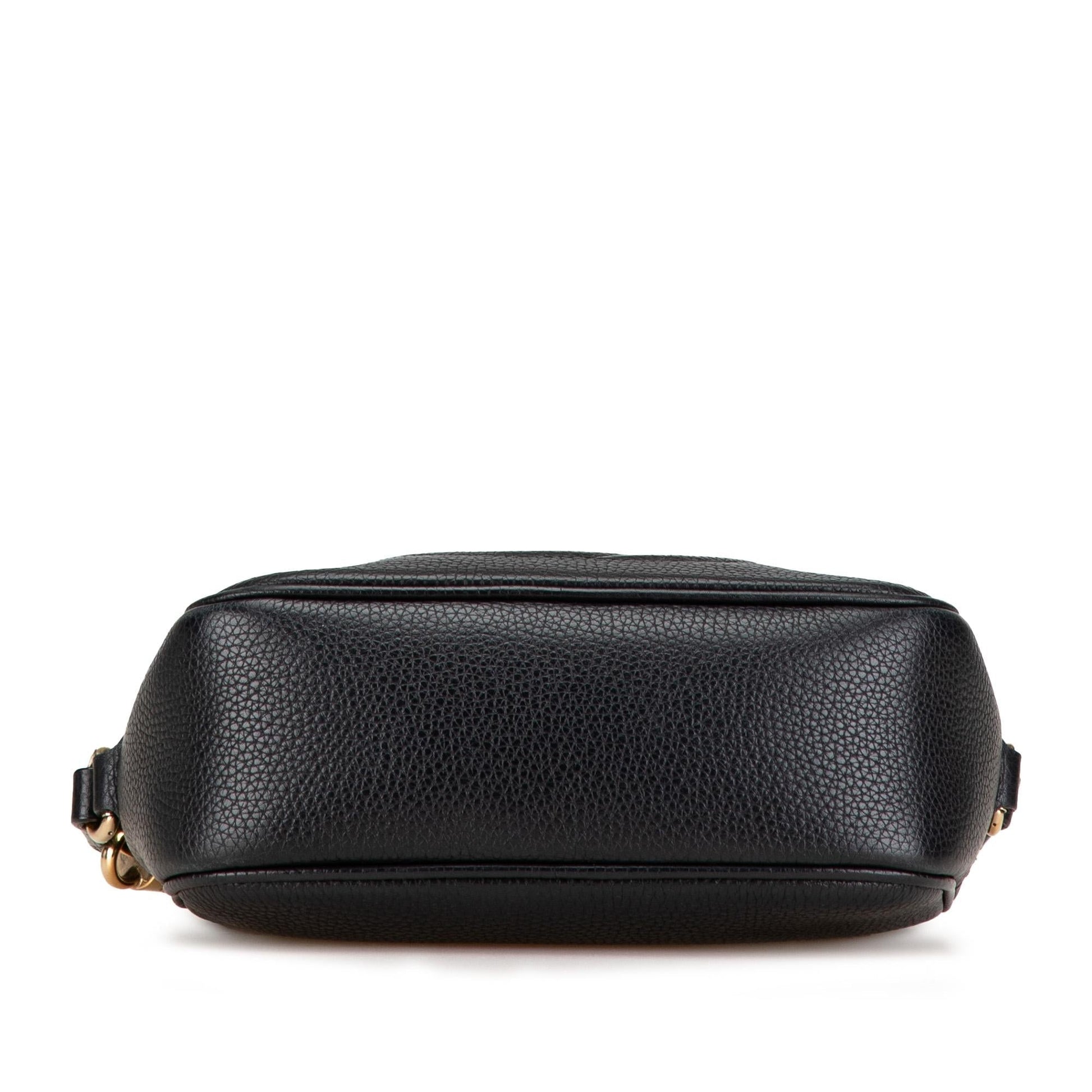 Gucci Soho Disco SHG-0G7pv2 Leather Calf Black Small Crossbody Bag