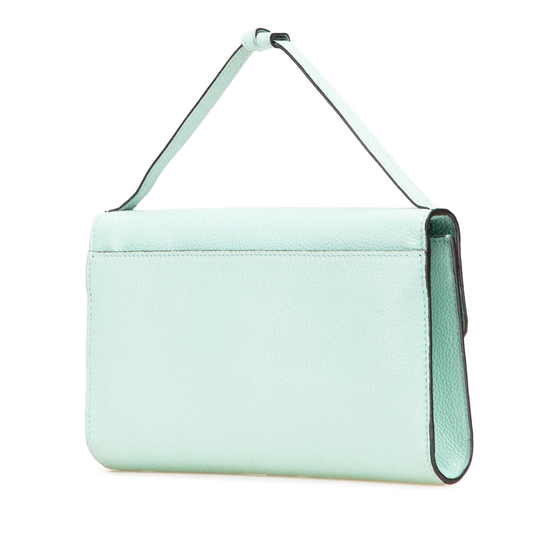 Gucci Zumi Leather Calf Green Small Satchel Bag
