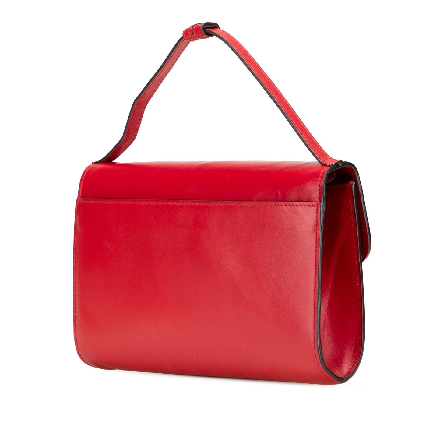 Gucci Zumi Leather Calf Red Small Satchel Bag