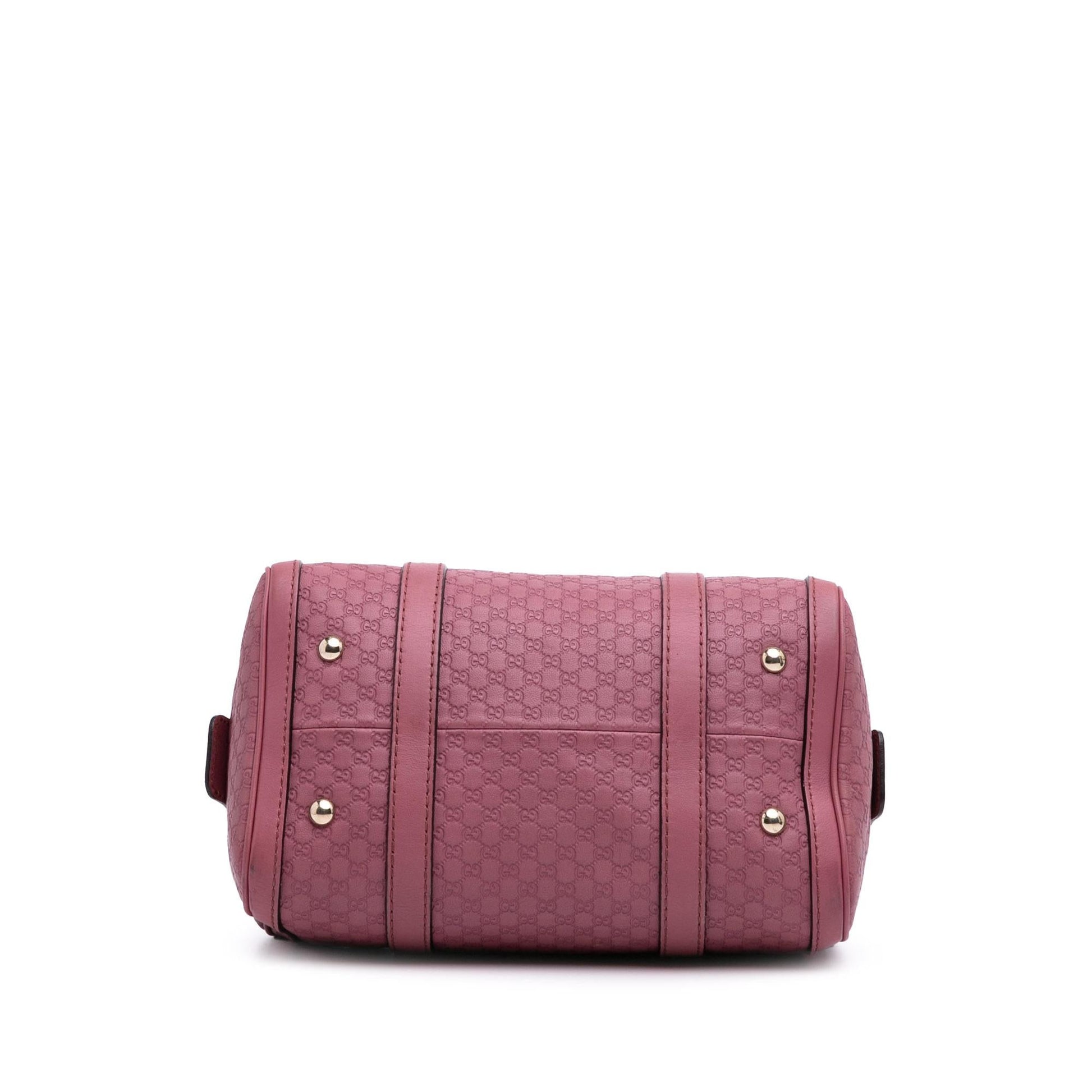 Gucci Microguccissima Joy Boston Calf Pink Small Satchel Bag Bag 1