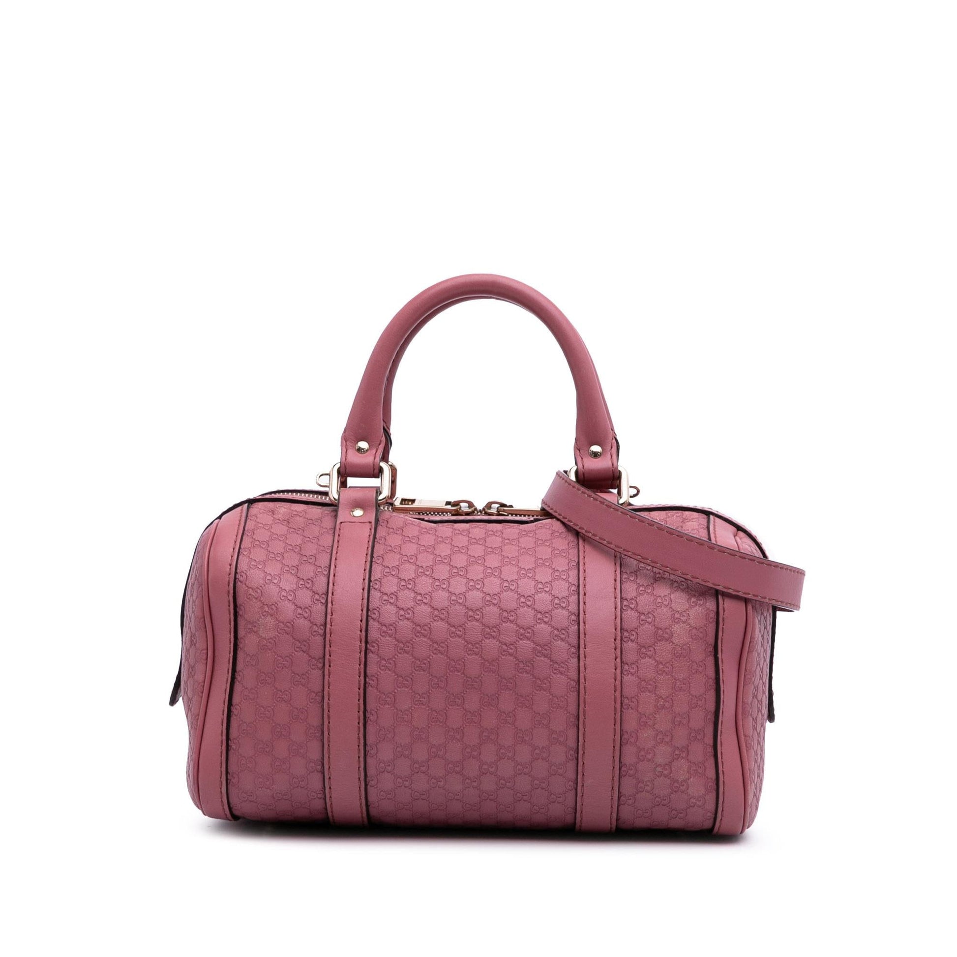 Gucci Microguccissima Joy Boston Calf Pink Small Satchel Bag Bag 1