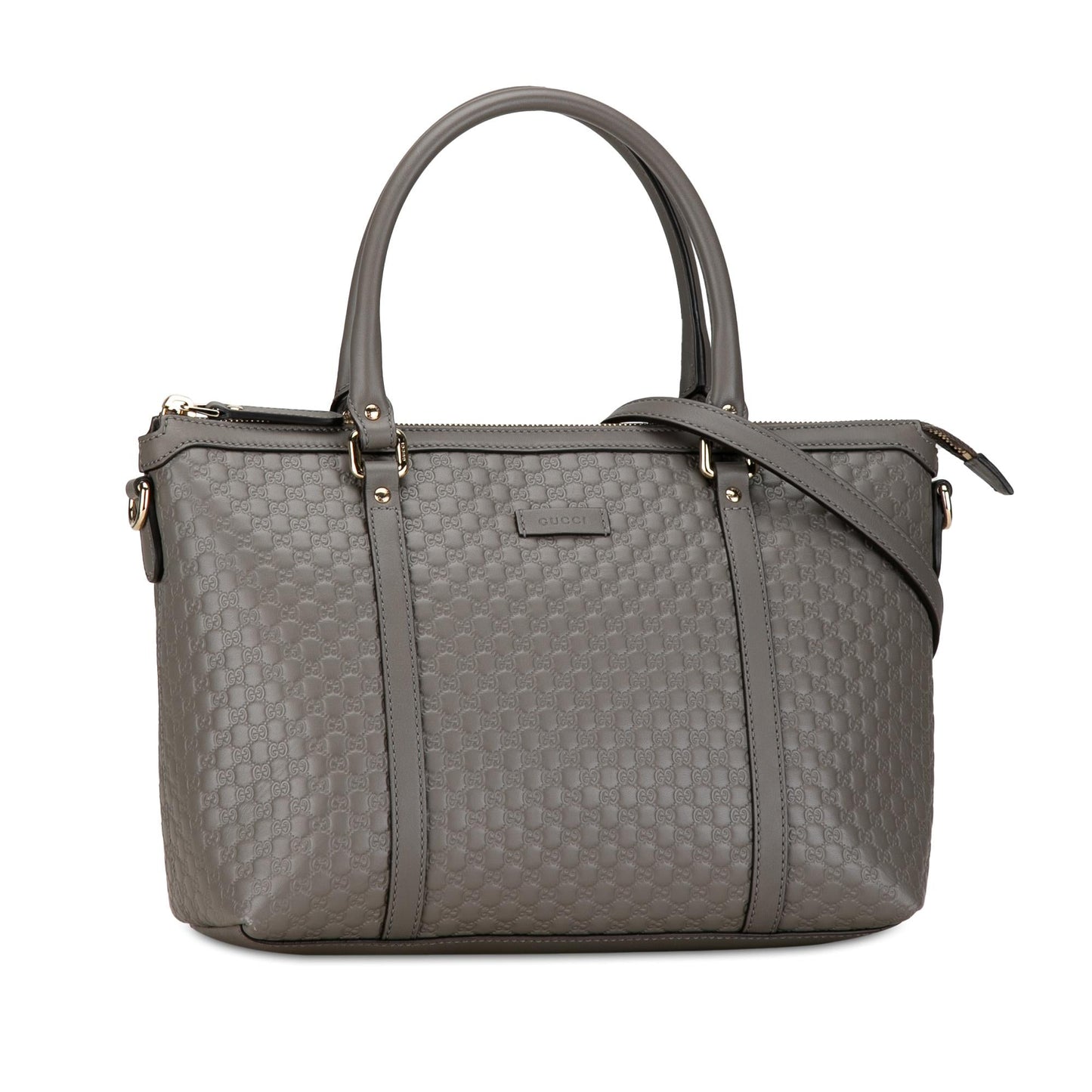 Gucci Microguccissima Joy SHG-Nqs1lg Calf Grey Small Satchel Bag