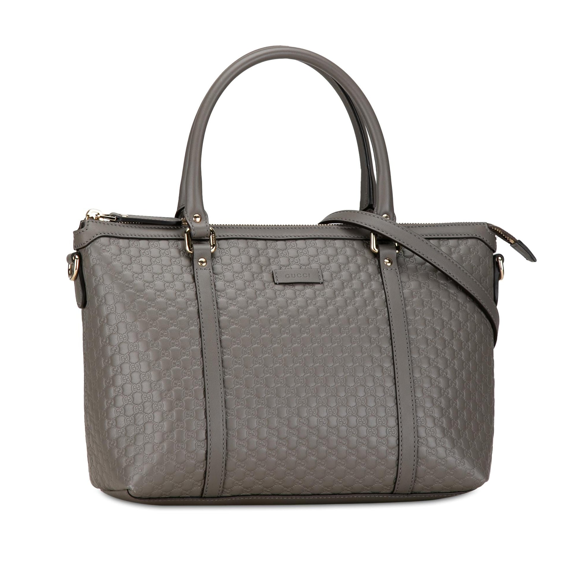 Gucci Microguccissima Joy SHG-Nqs1lg Calf Grey Small Satchel Bag