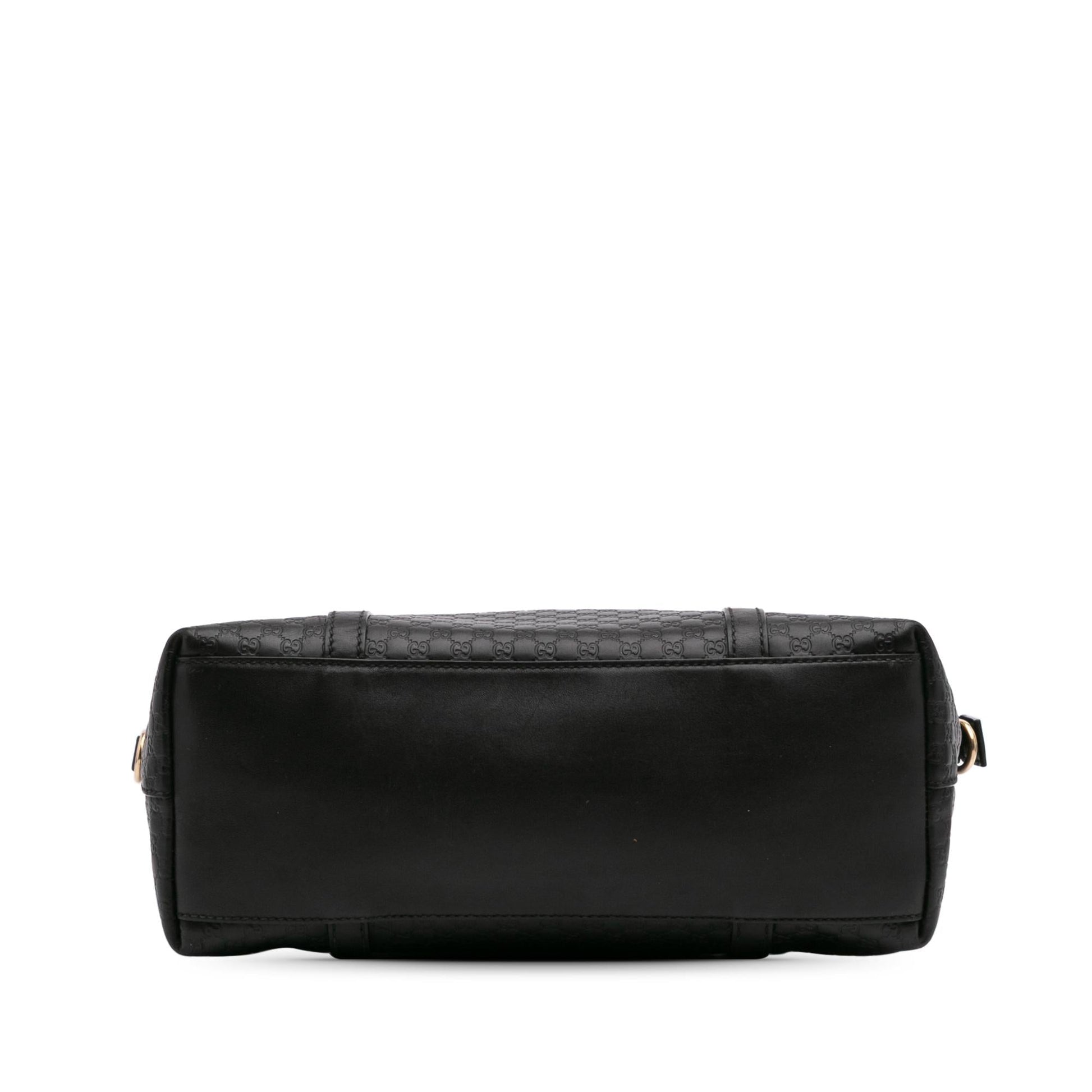 Gucci Microguccissima Joy Calf Black Small Satchel Bag