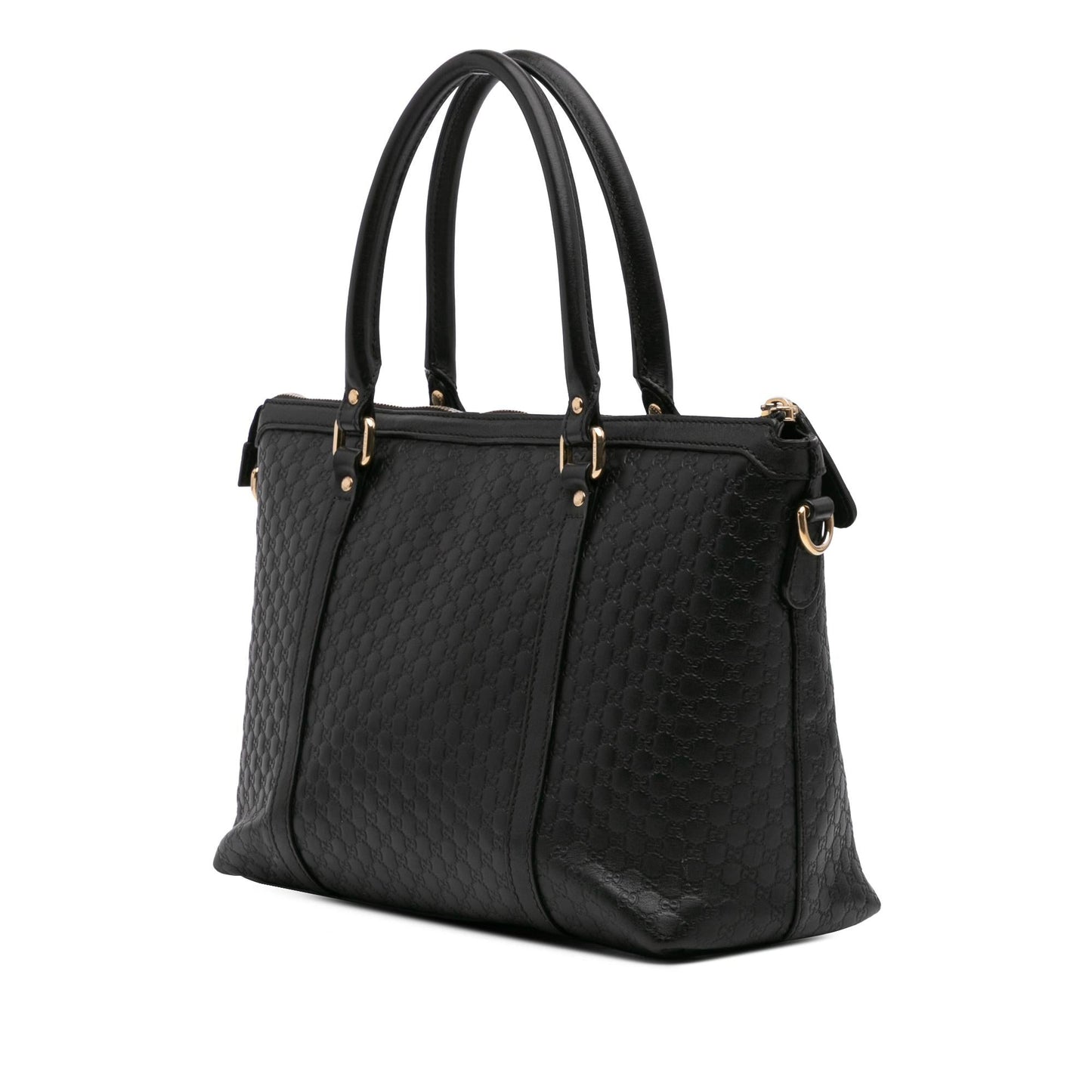 Gucci Microguccissima Joy Calf Black Small Satchel Bag