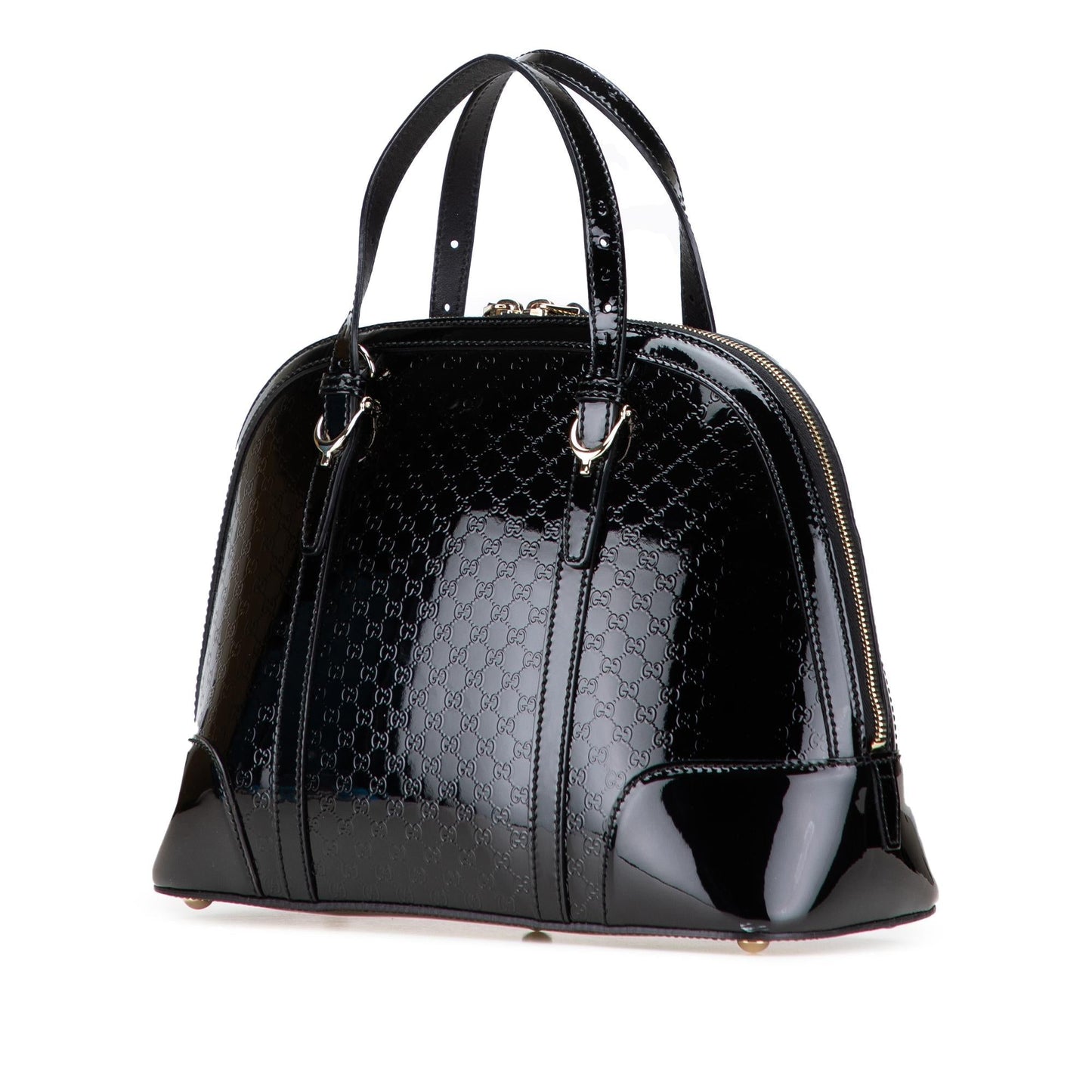 Gucci Microguccissima Nice Patent Small Travel Bag