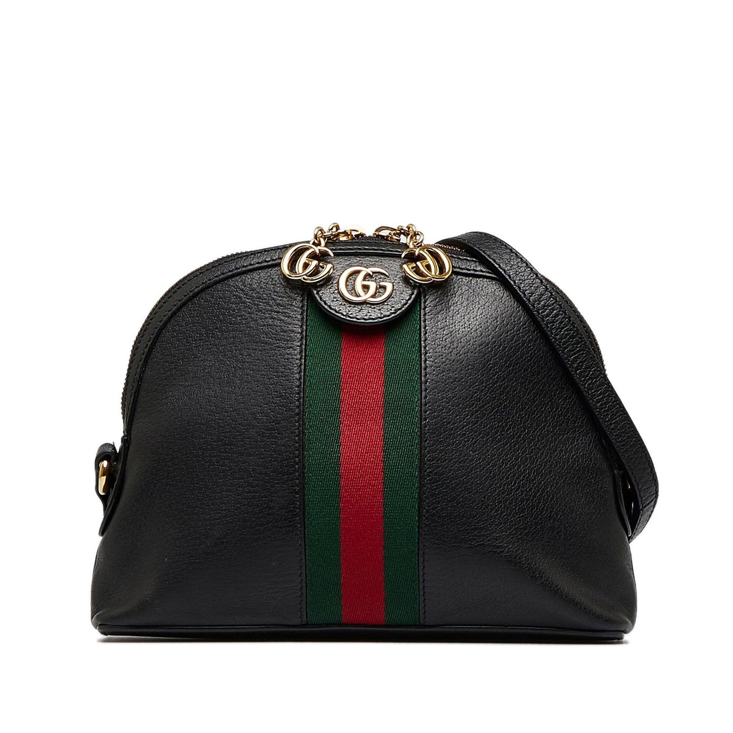 Gucci Ophidia Dome SHG-kCuYew Calf Black Small Crossbody Bag