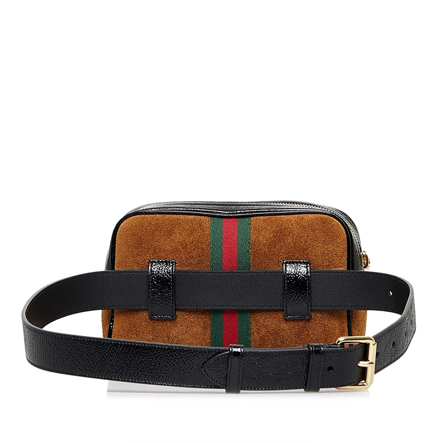 Gucci Ophidia Belt SHG-huQAUt Suede Calf Brown Small Accessory
