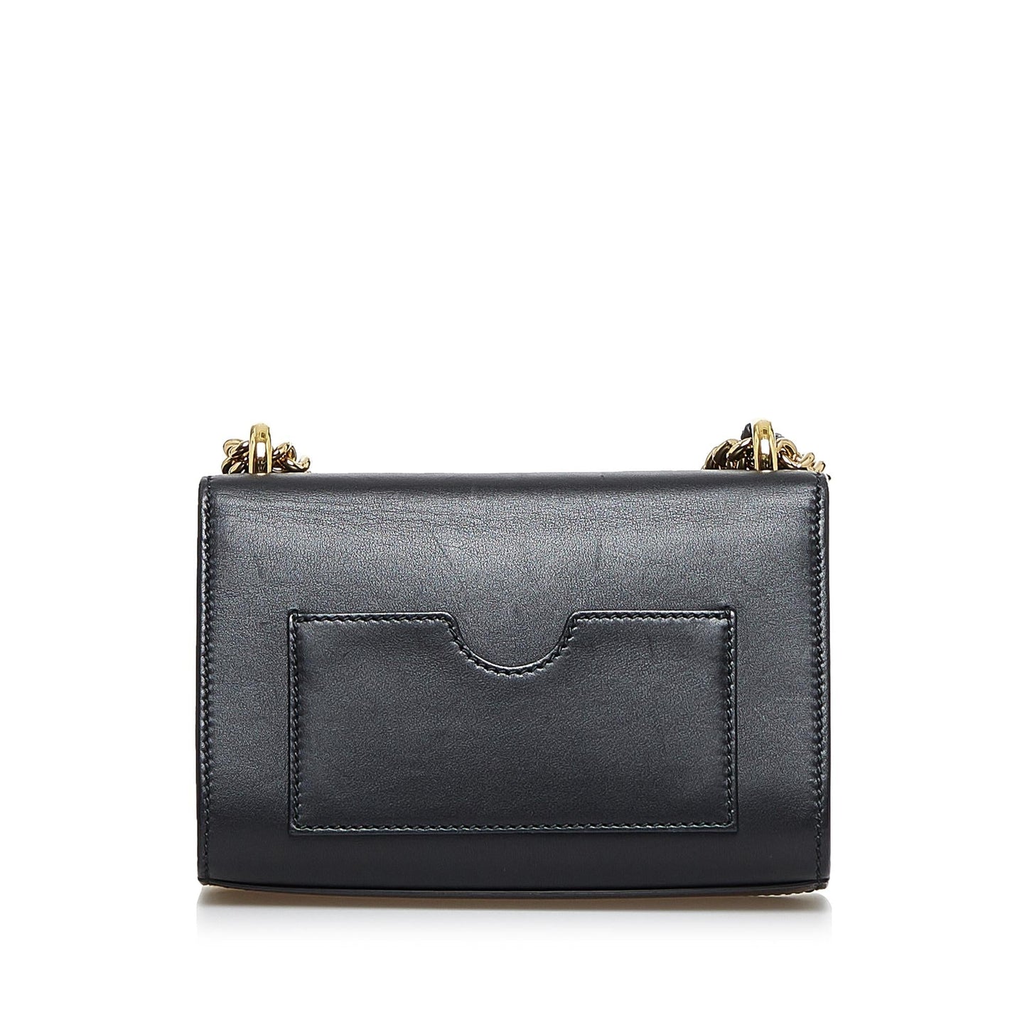Gucci Padlock SHG-zPr367 Calf Black Small Shoulder Bag