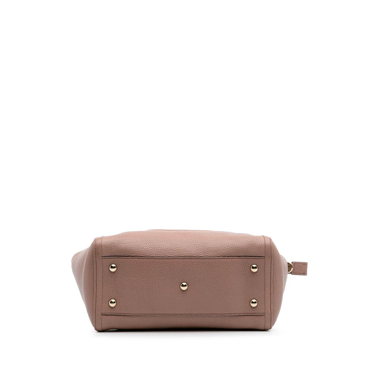 Gucci Pebbled Soho Cellarius Leather Calf Pink Small Satchel Bag