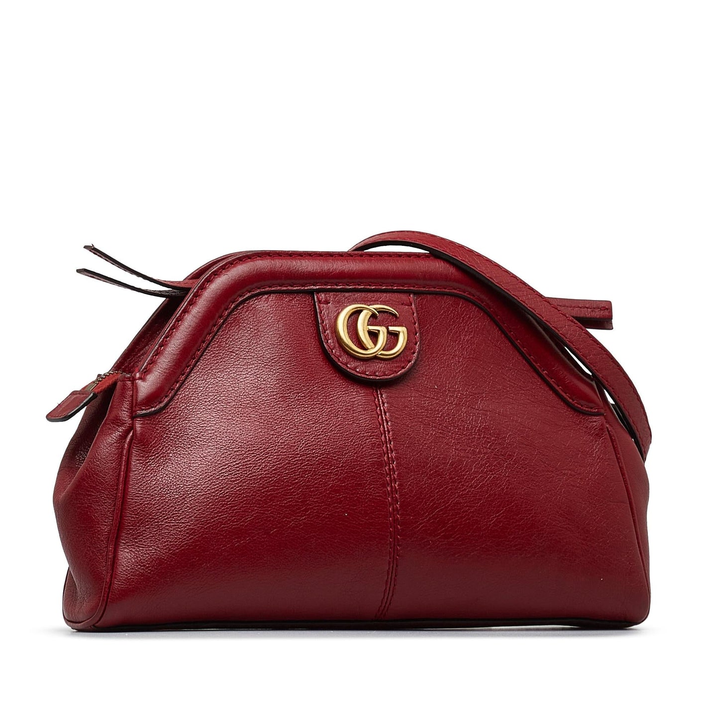 Gucci Re belle SHG-kxXrrO Calf Red Small Crossbody Bag