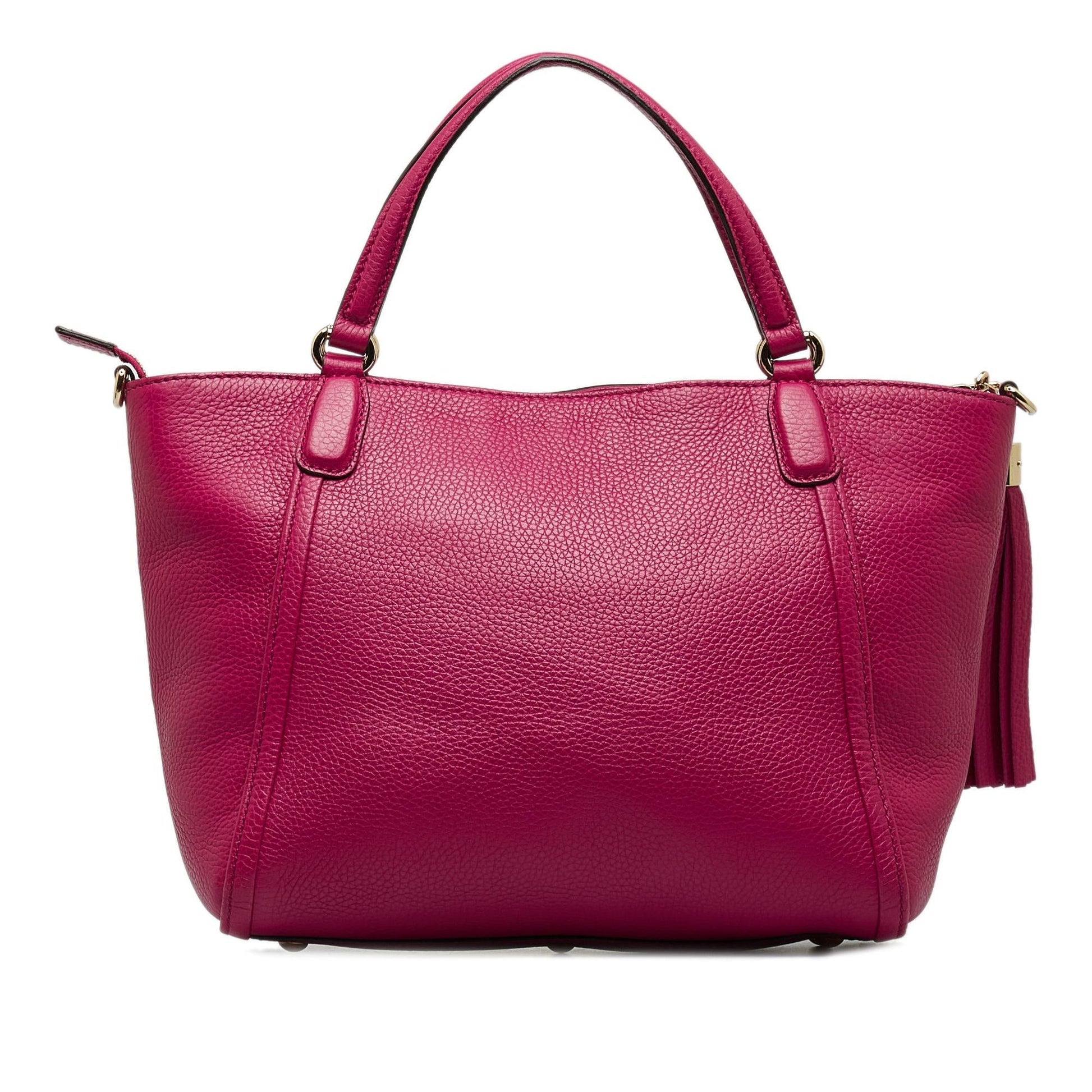 Gucci Soho Cellarius SHG-NQaVHk Calf Pink Small Satchel Bag
