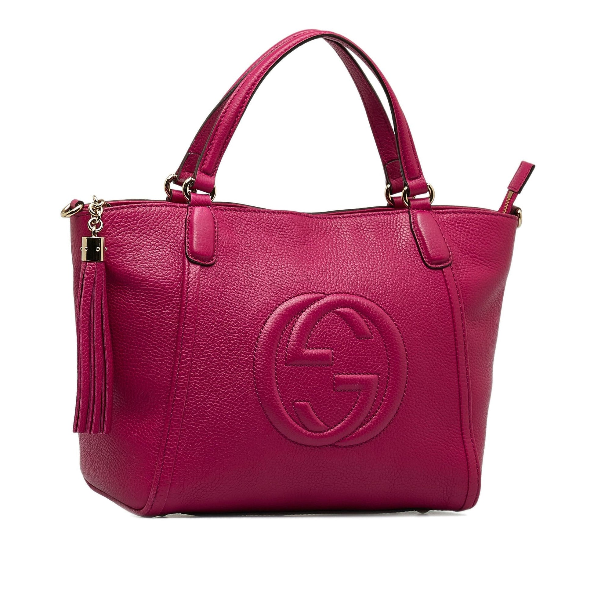 Gucci Soho Cellarius SHG-NQaVHk Calf Pink Small Satchel Bag