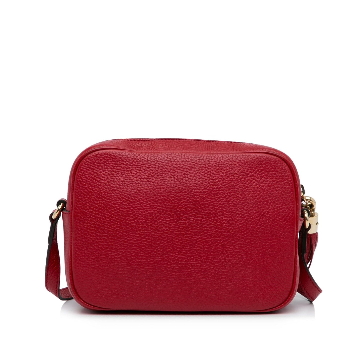 Gucci Soho Disco SHG-o3hEnJ Calf Red Small Crossbody Bag