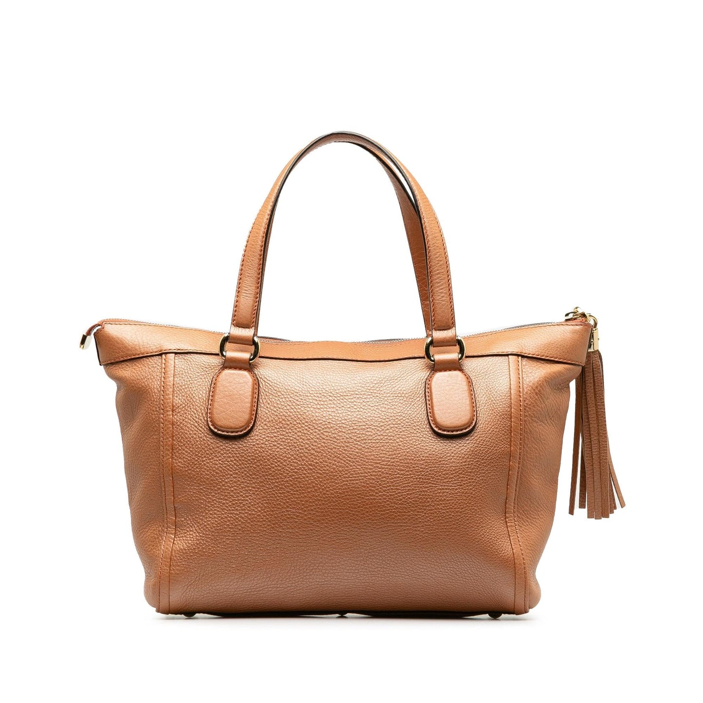 Gucci Soho Working SHG-oOaitJ Calf Brown Small Satchel Bag