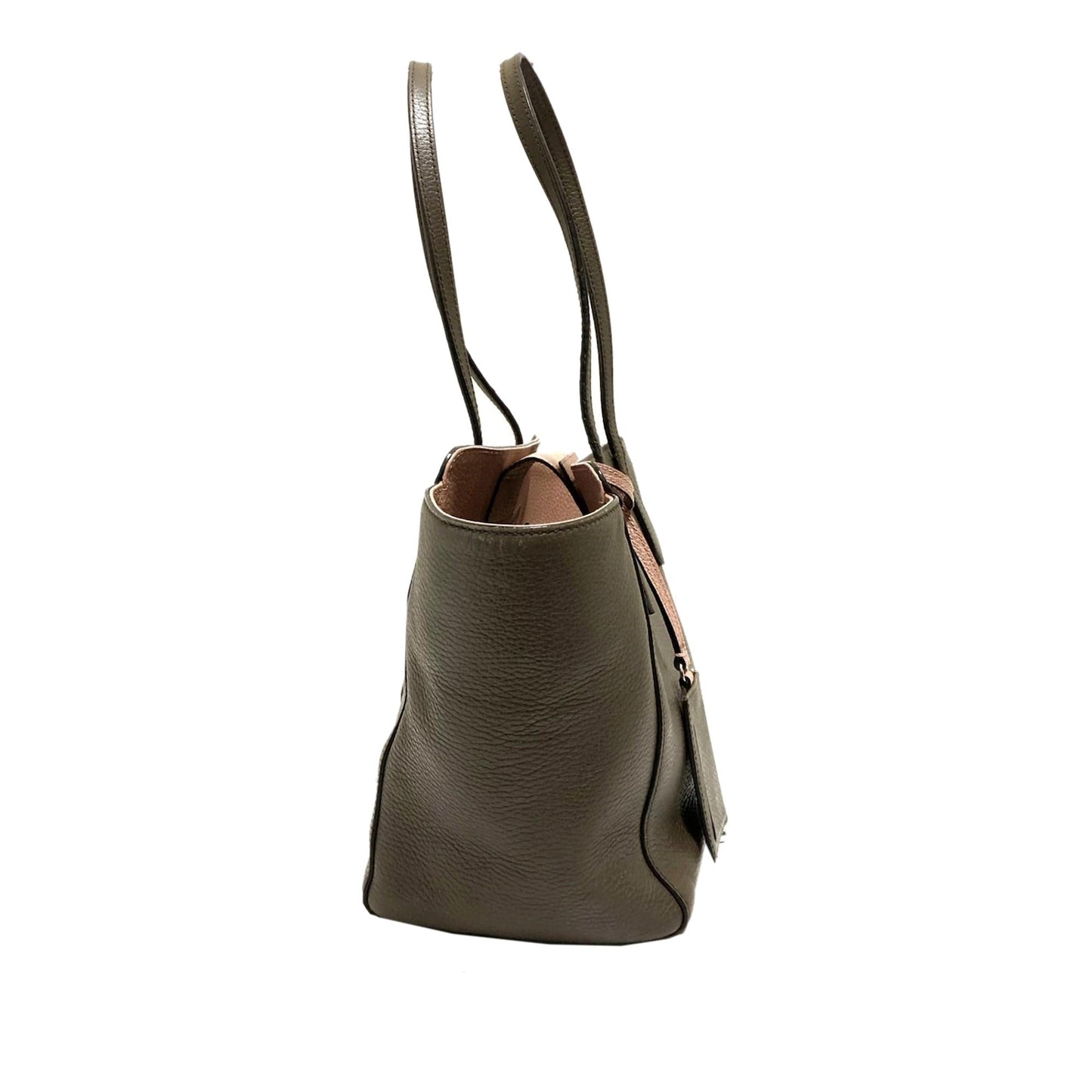 Gucci Swing SHG-KnAFzw Calf Brown Small Tote Bag
