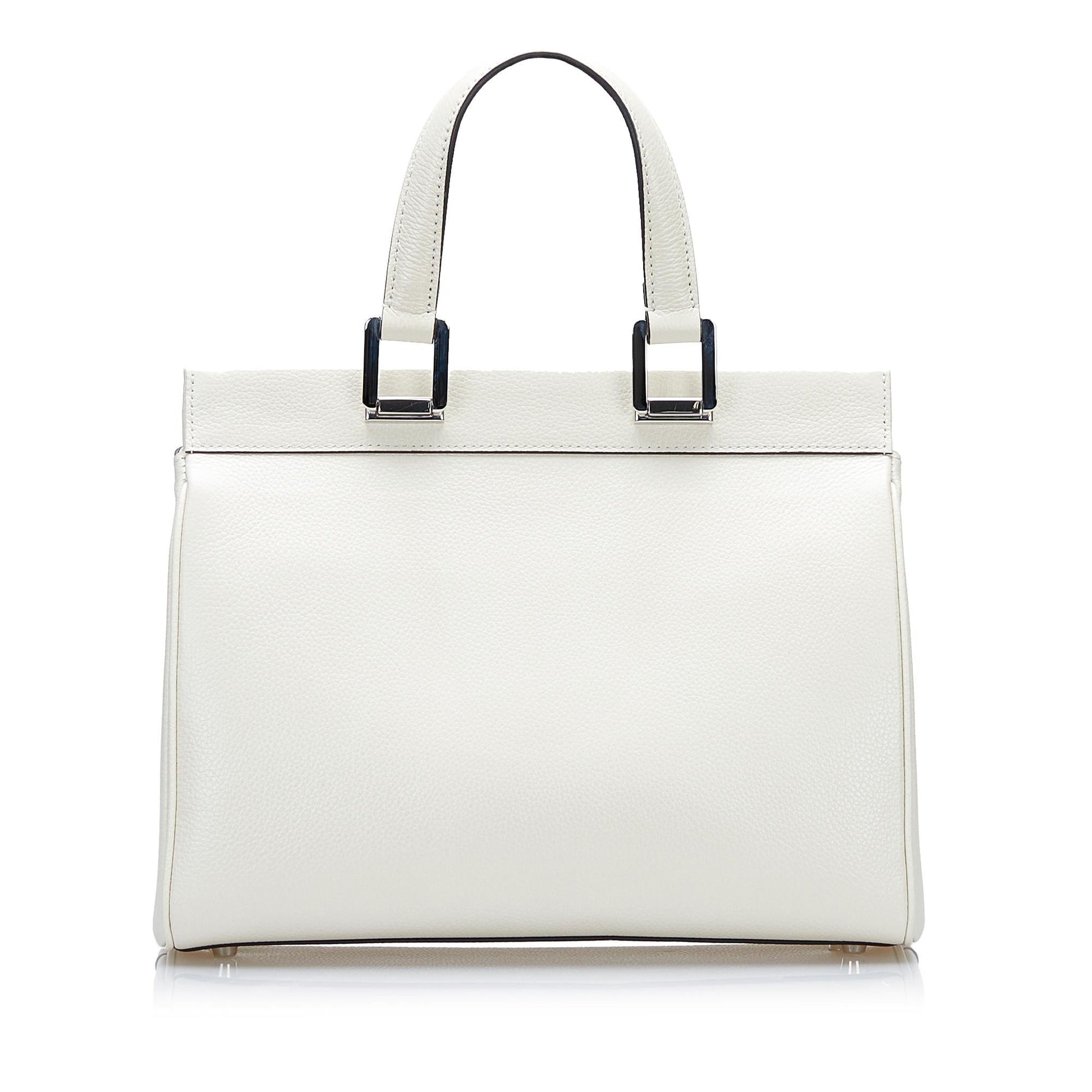Gucci Zumi SHG Calf White Small Satchel Bag