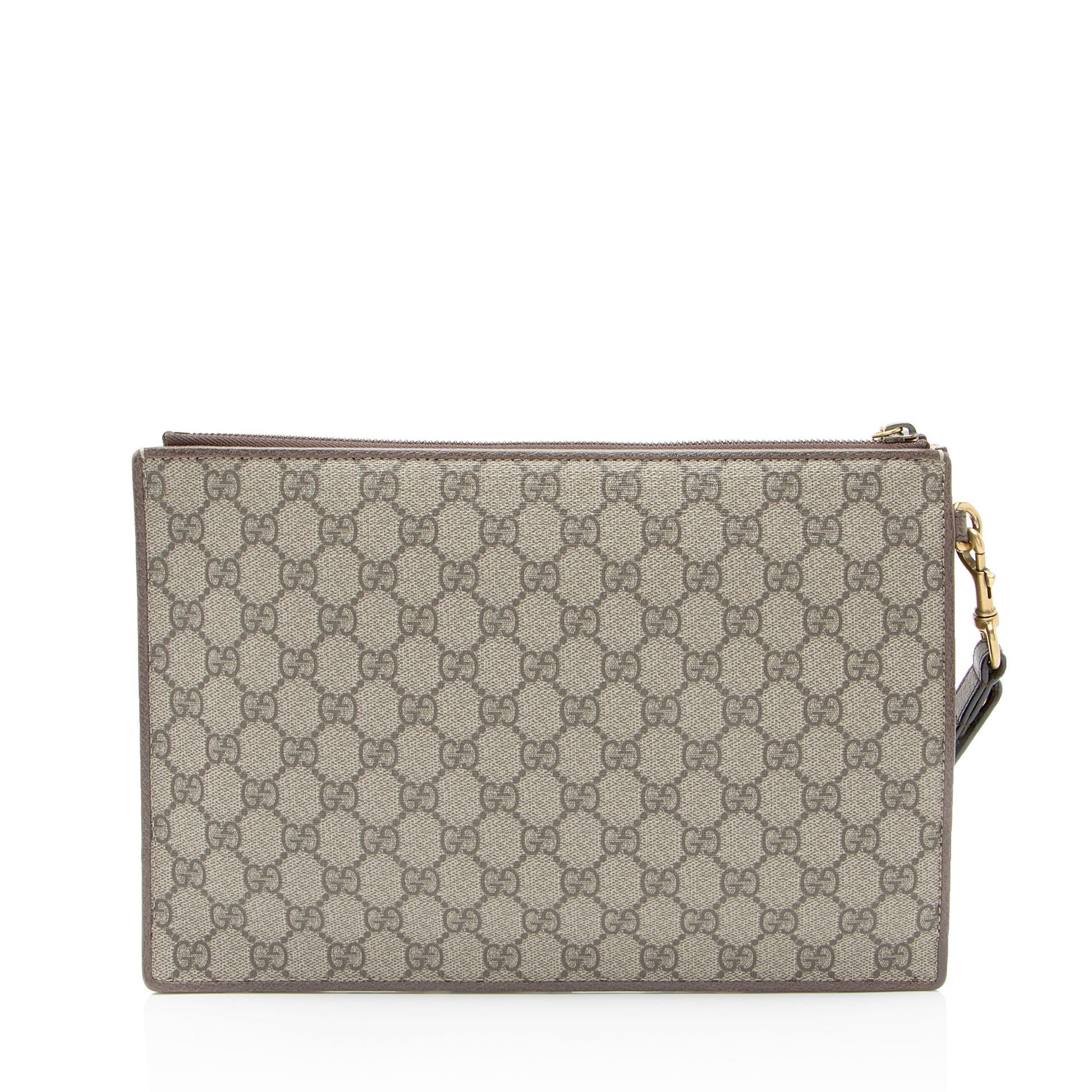 Gucci Soft GG Supreme Courrier Messenger Clutch Bag