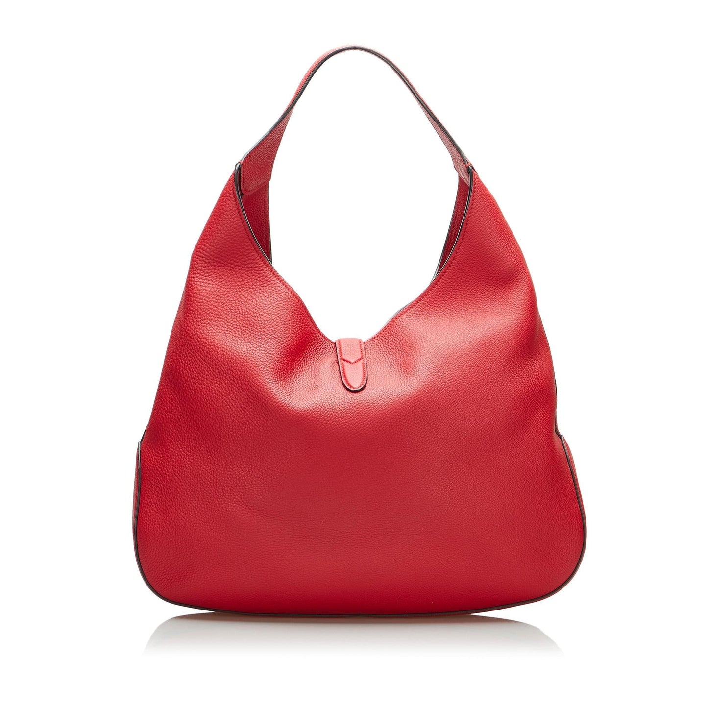 Gucci Soft Jackie SHG-YSoKor Calf Red Shoulder Bag