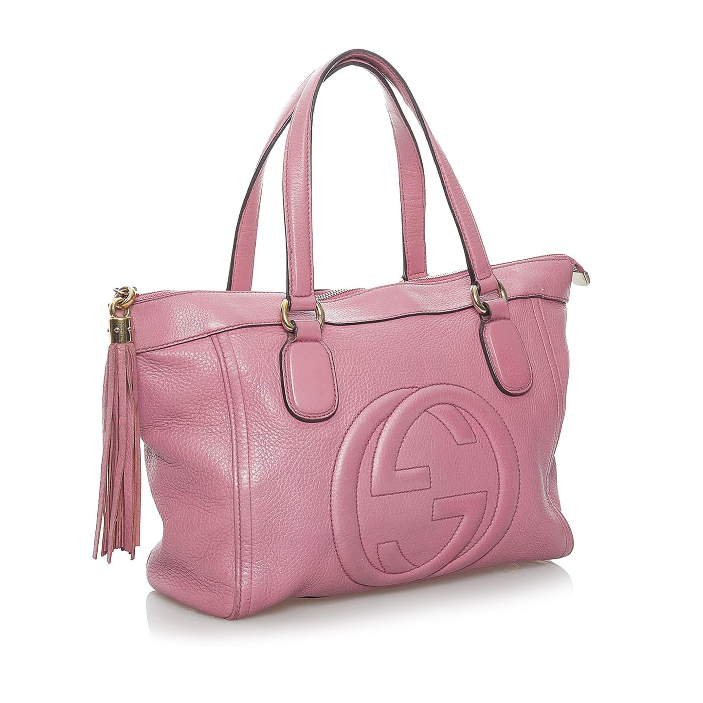 Gucci Soho Cellarius SHG Leather Calf Pink Satchel Bag