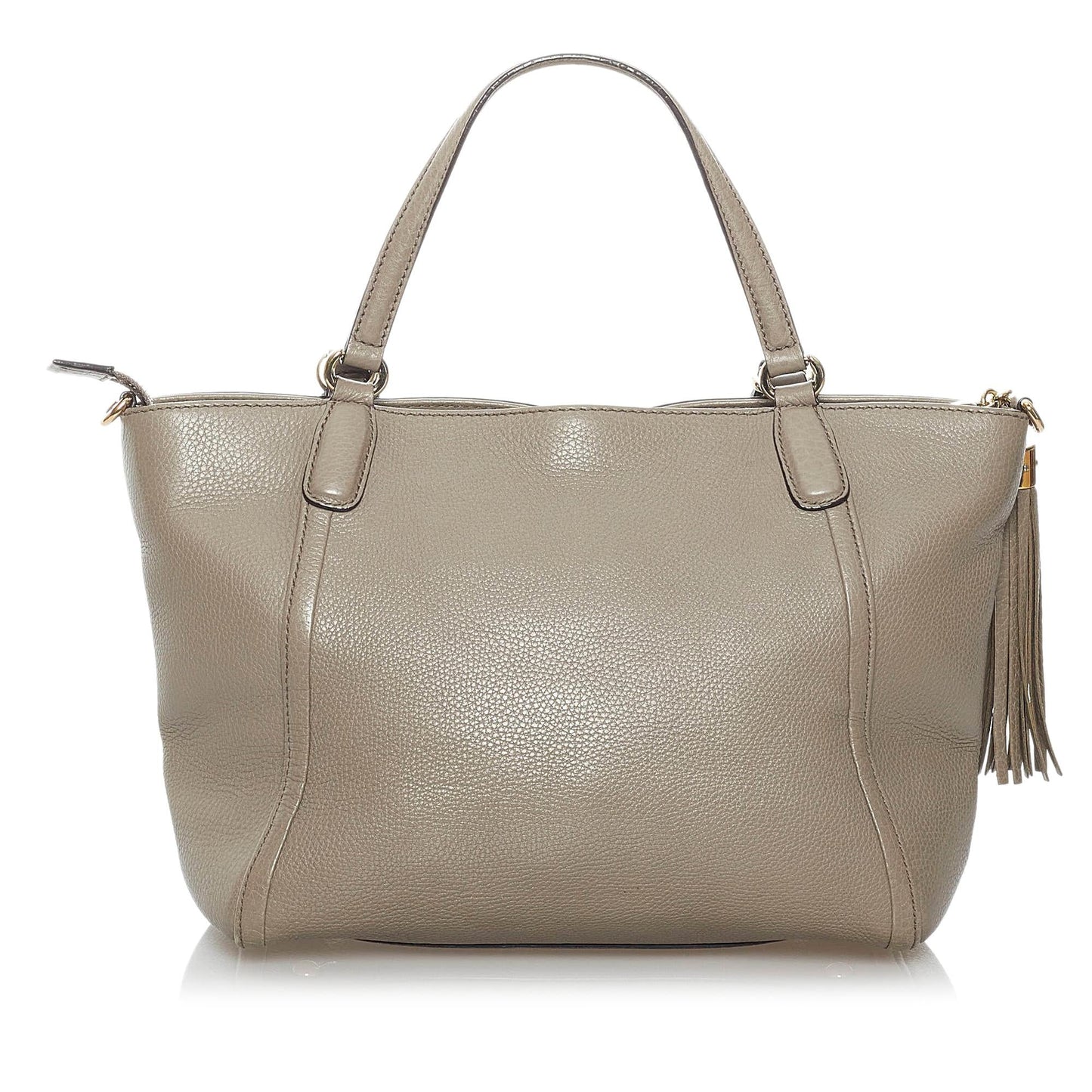 Gucci Soho Cellarius SHG Leather Calf Grey Satchel Bag