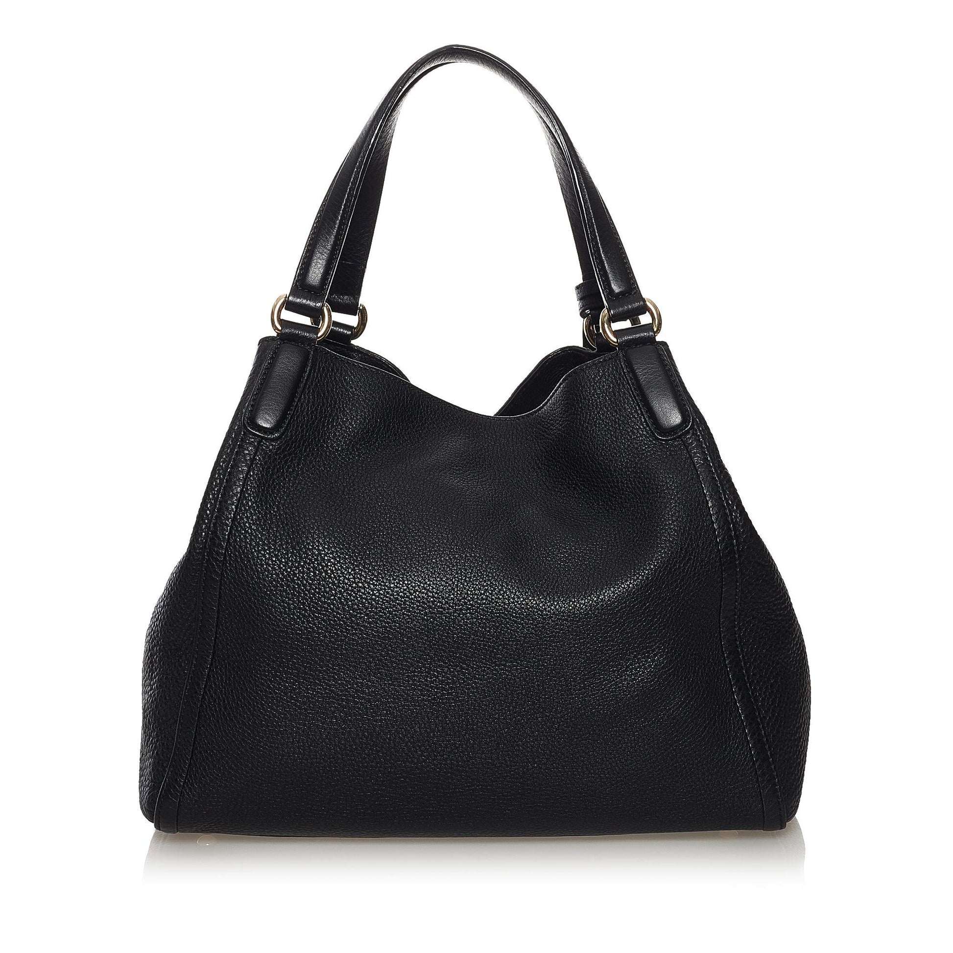 Gucci Soho Cellarius SHG Leather Calf Black Tote Bag