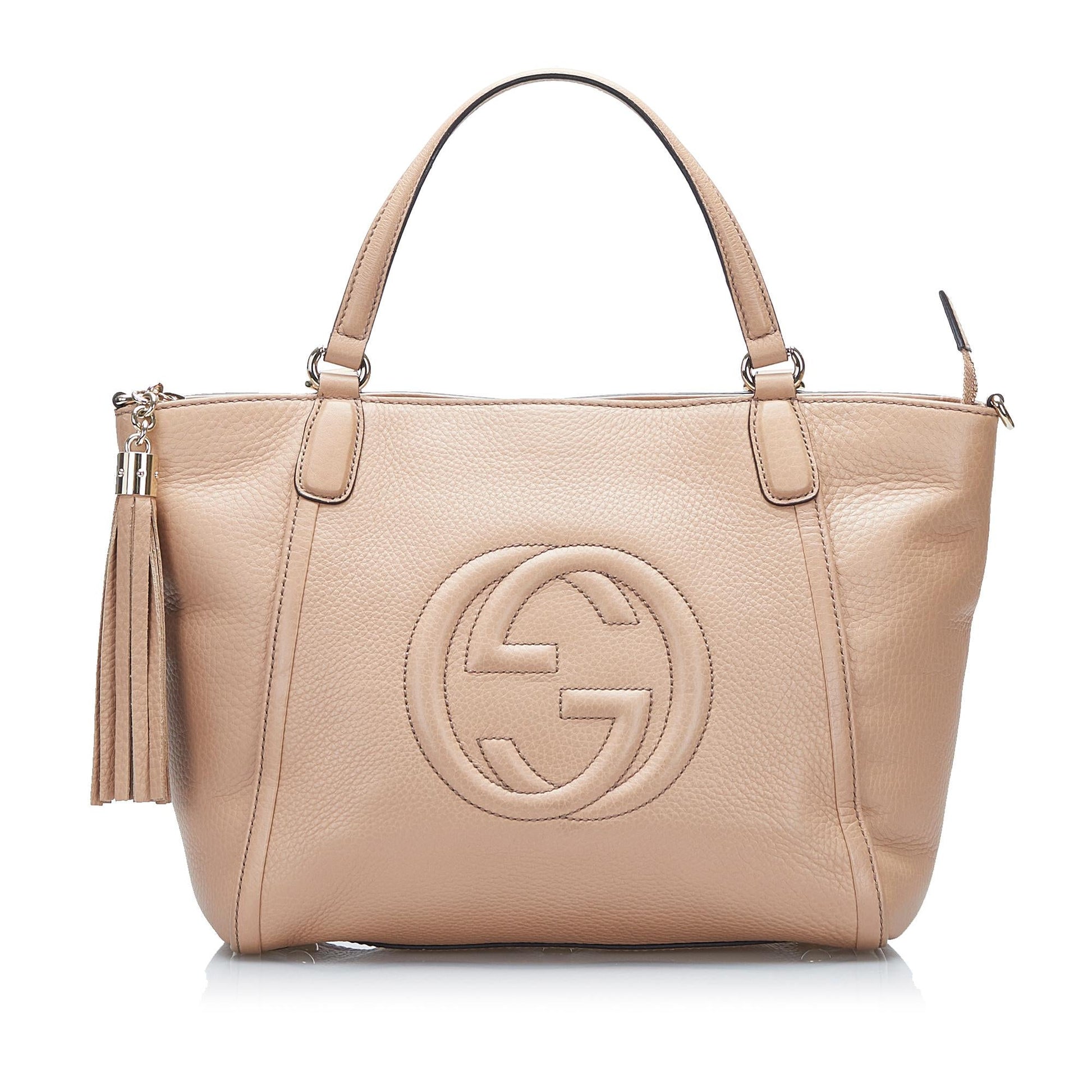 Gucci Soho Cellarius SHG-13IBjo Calf Brown Satchel Bag