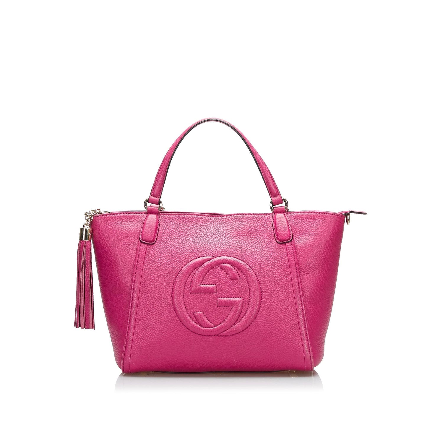 Gucci Soho Cellarius SHG-XMs5zy Calf Pink Satchel Bag