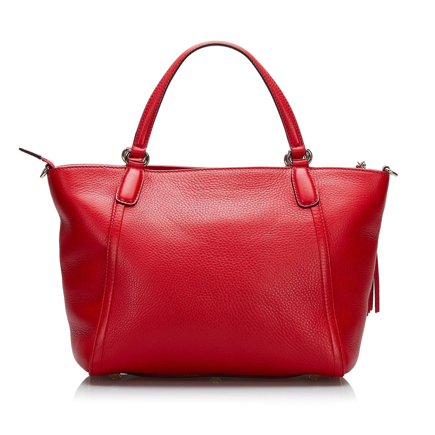 Gucci Soho Cellarius SHG-tQGaU5 Calf Red Satchel Bag