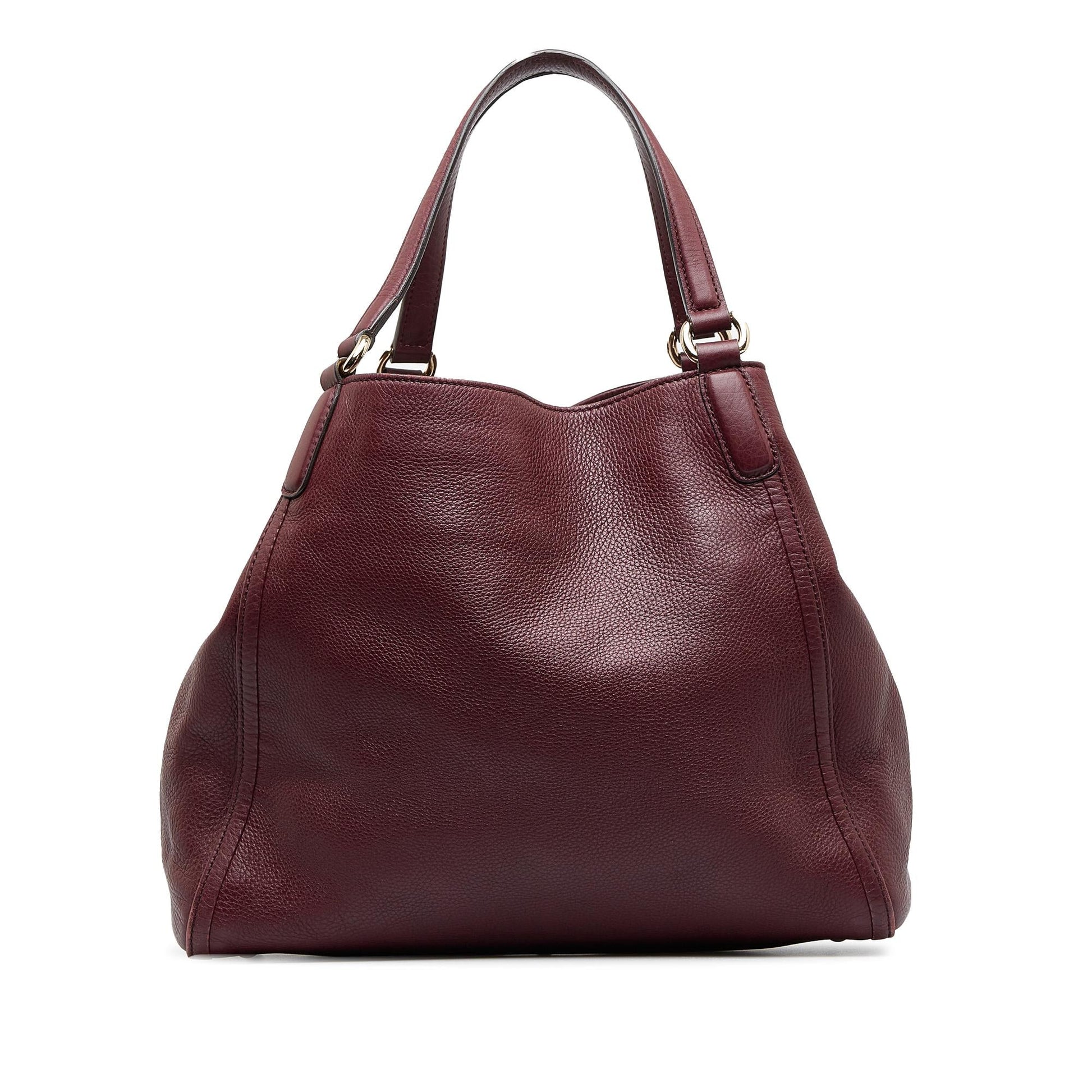 Gucci Soho Cellarius SHG-lnS41n Calf Red Tote Bag