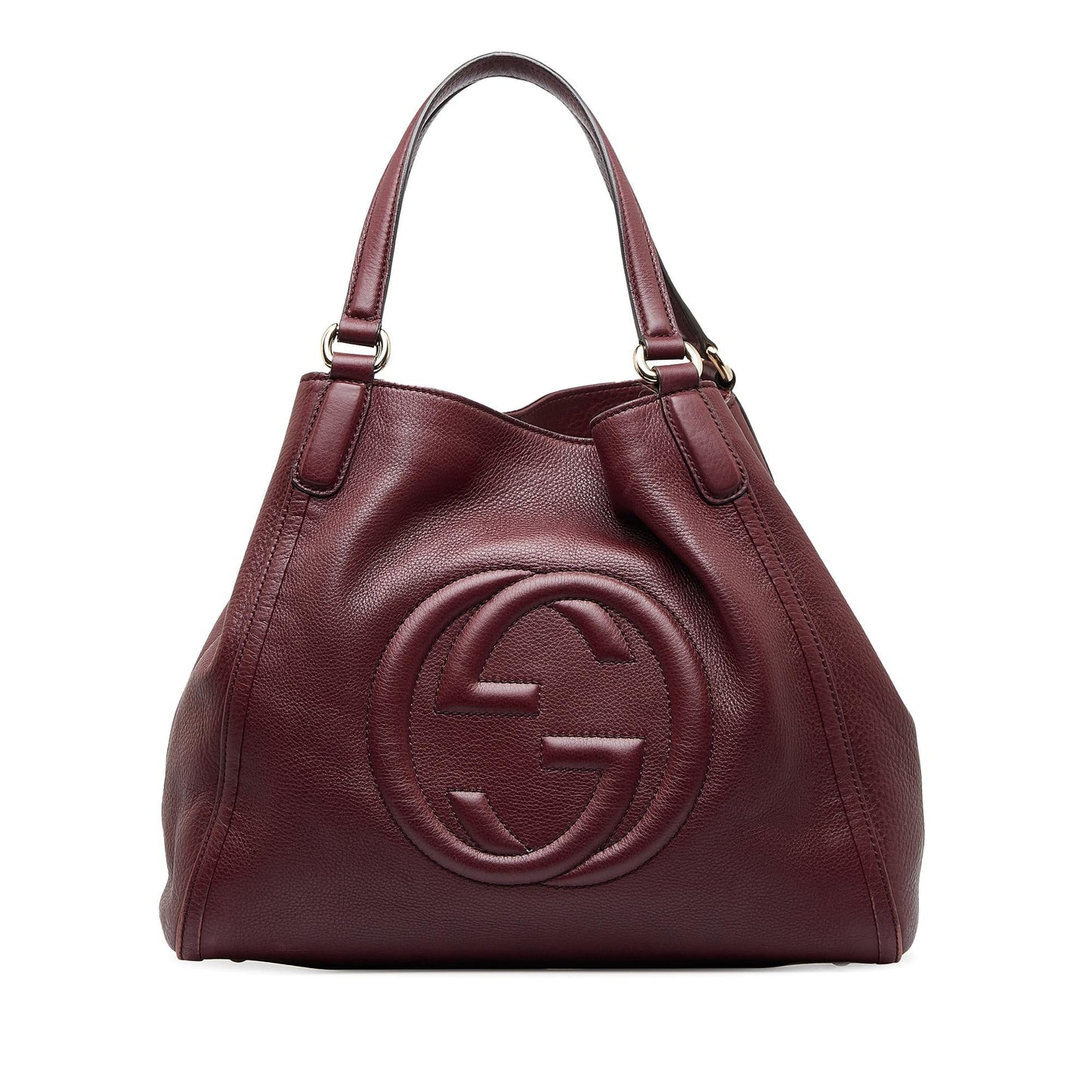 Gucci Soho Cellarius SHG-lnS41n Calf Red Tote Bag