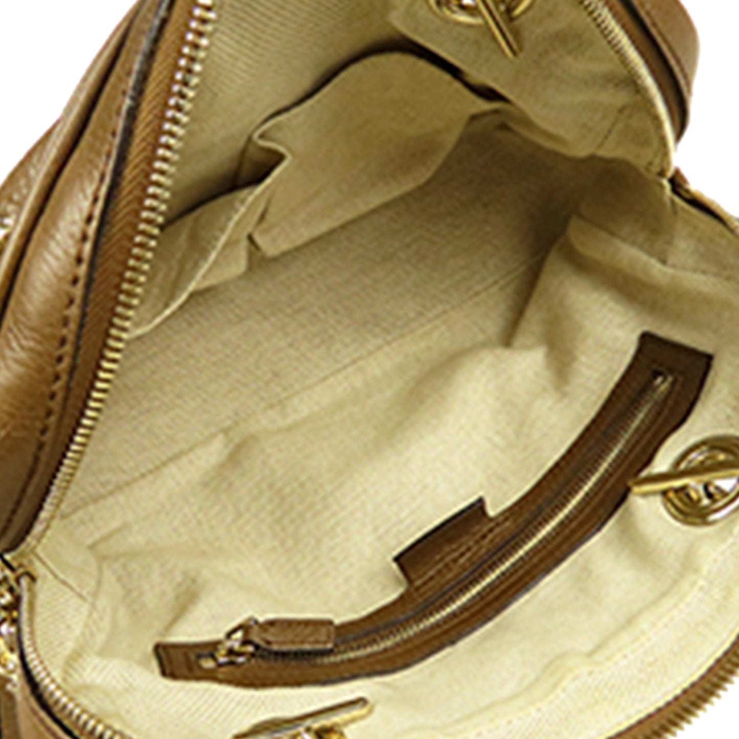 Gucci Soho SHG Calf Brown Chain Shoulder Bag Bag Shg