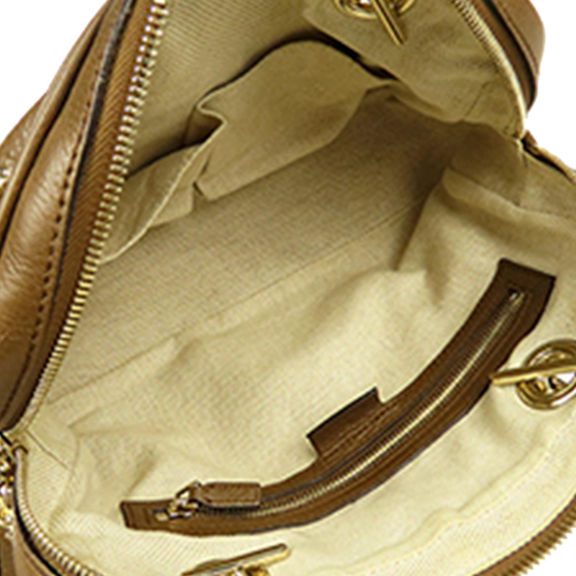 Gucci Soho SHG Calf Brown Chain Shoulder Bag Bag Shg