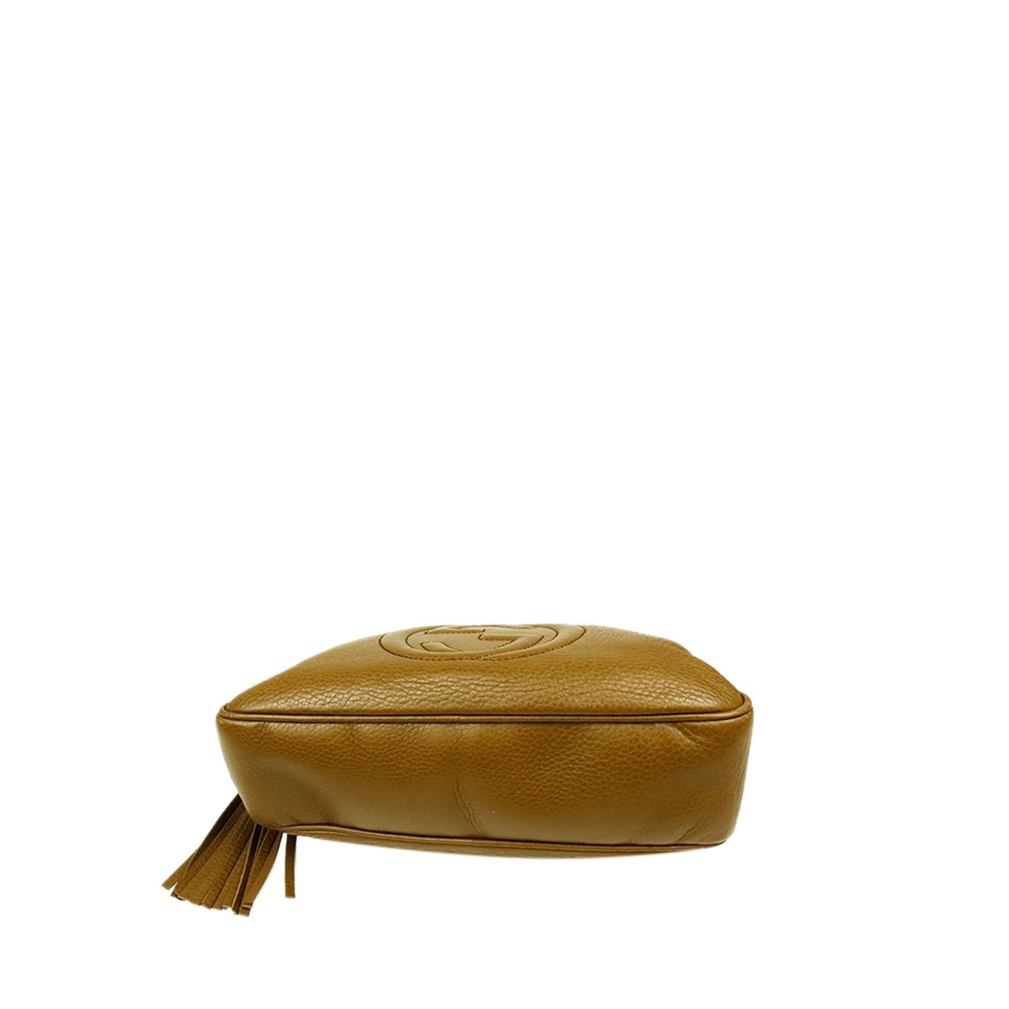 Gucci Soho SHG Calf Brown Chain Shoulder Bag Bag Shg