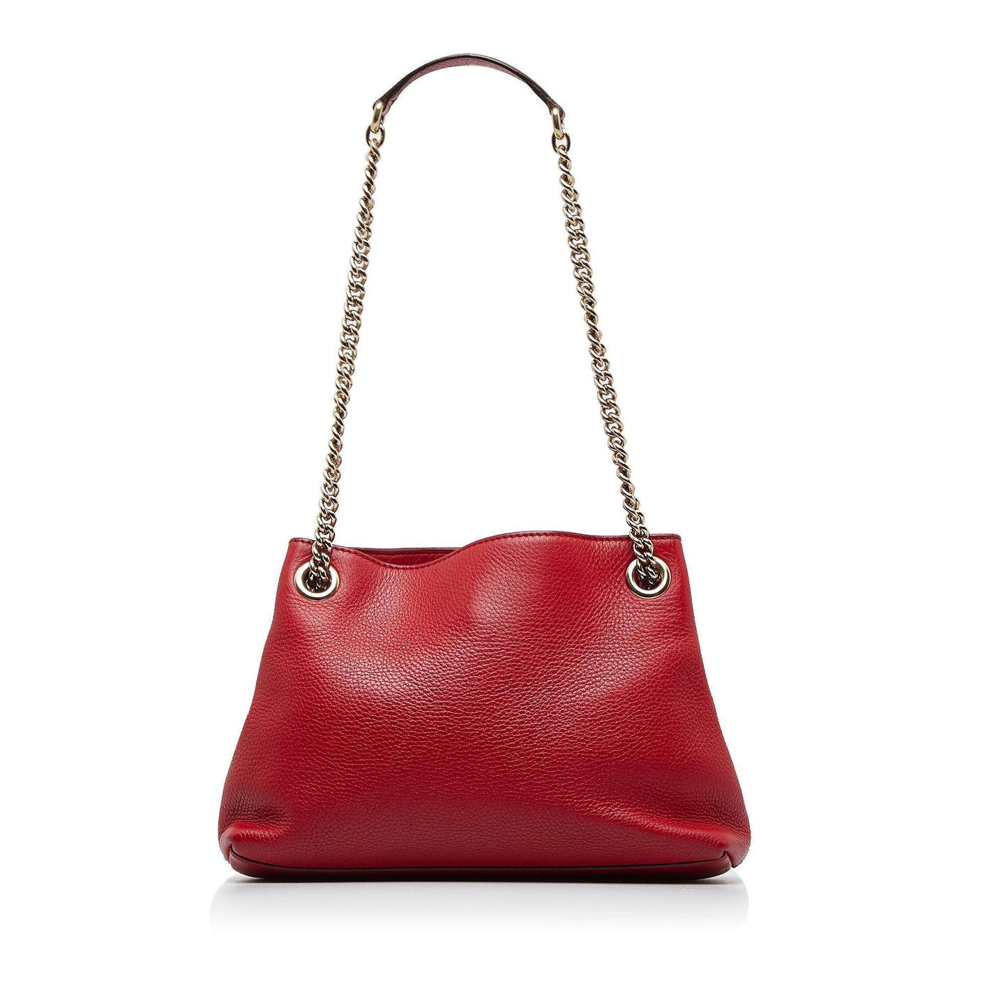 Gucci Soho SHG-6DEGXi Calf Red Chain Shoulder Bag
