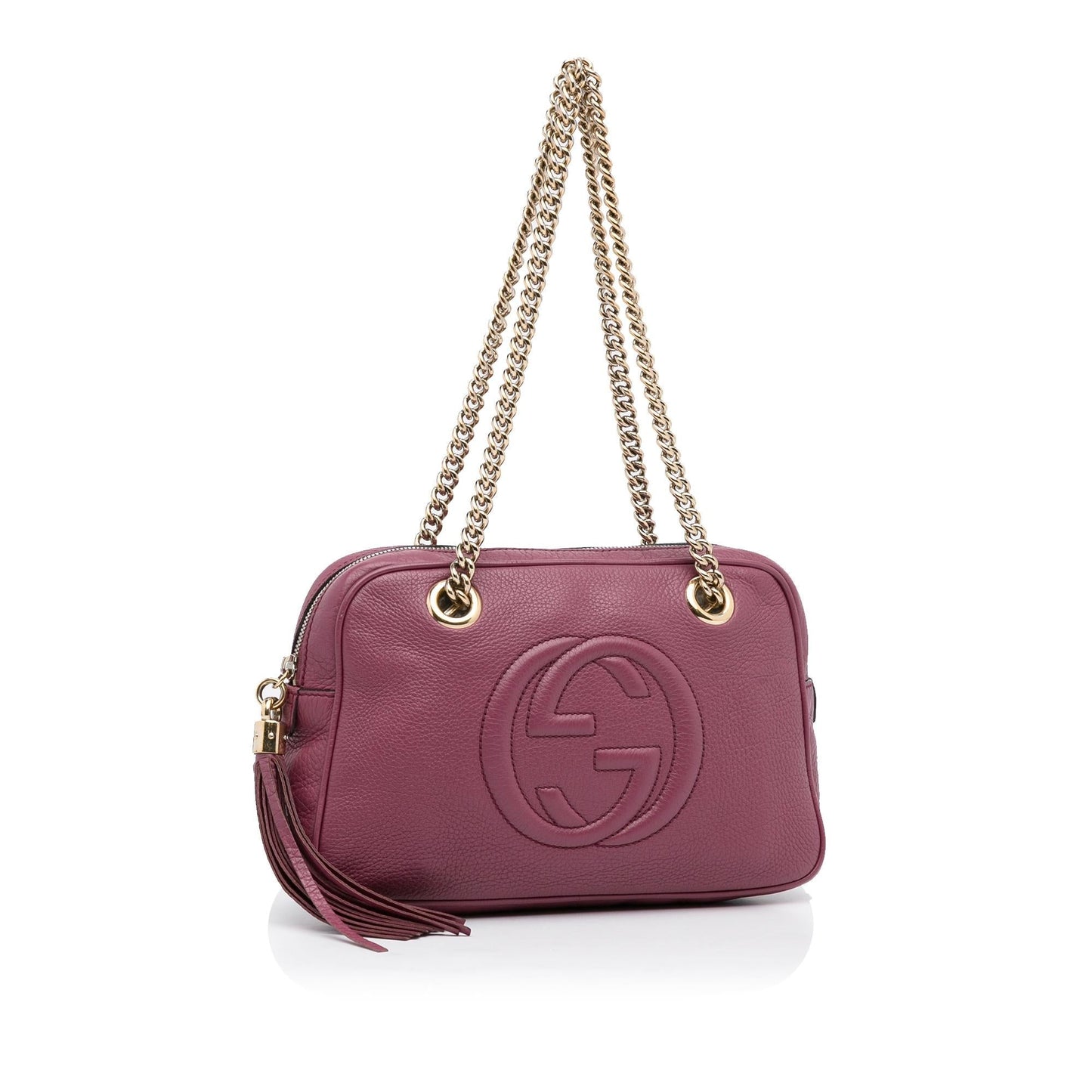 Gucci Soho SHG-LaTWrK Calf Chain Shoulder Bag