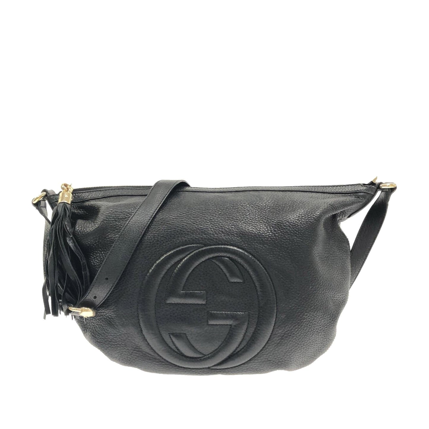 Gucci Soho SHG-dQeSbt Calf Black Crossbody Bag